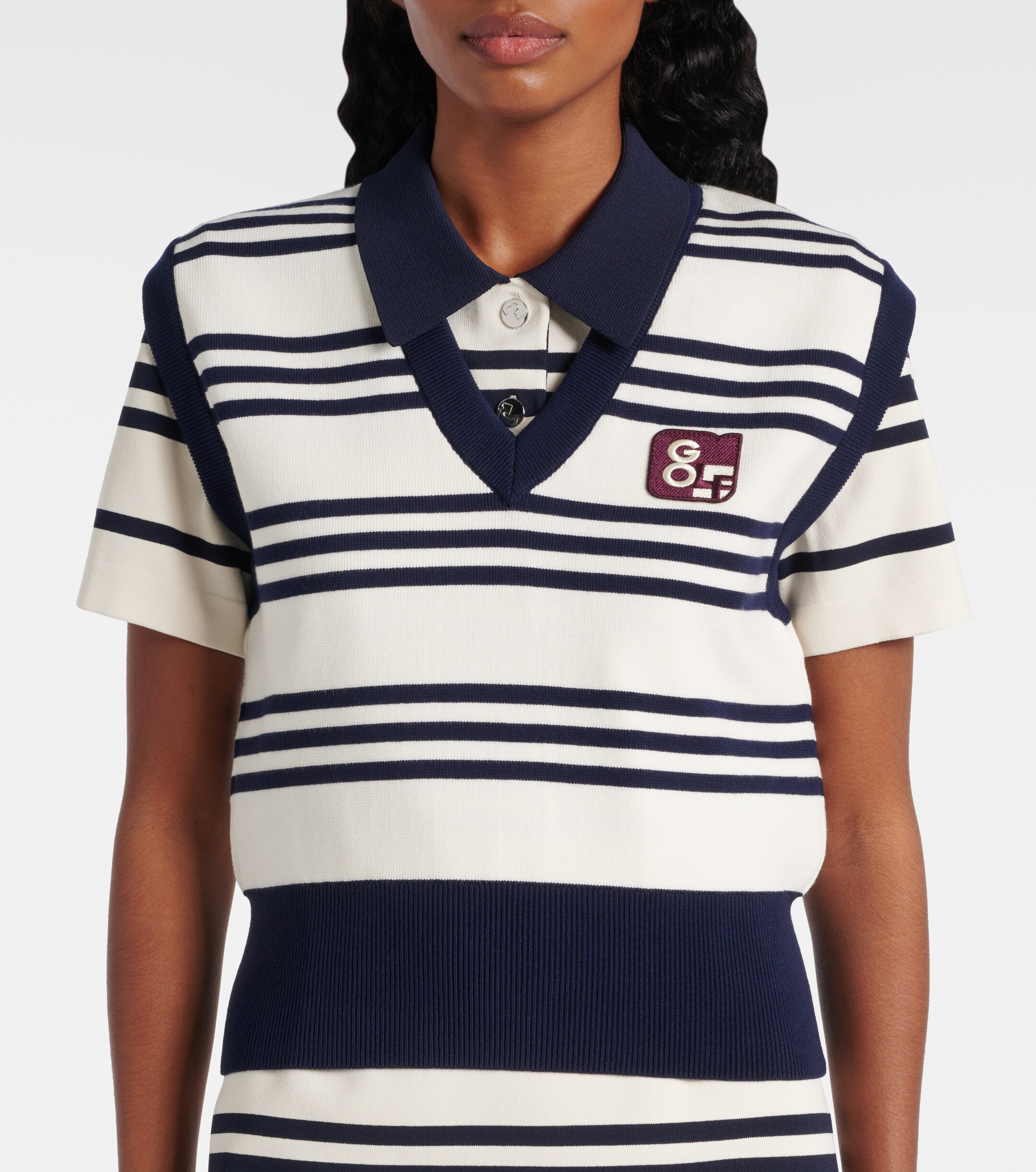 Tory Burch Striped sweater vest