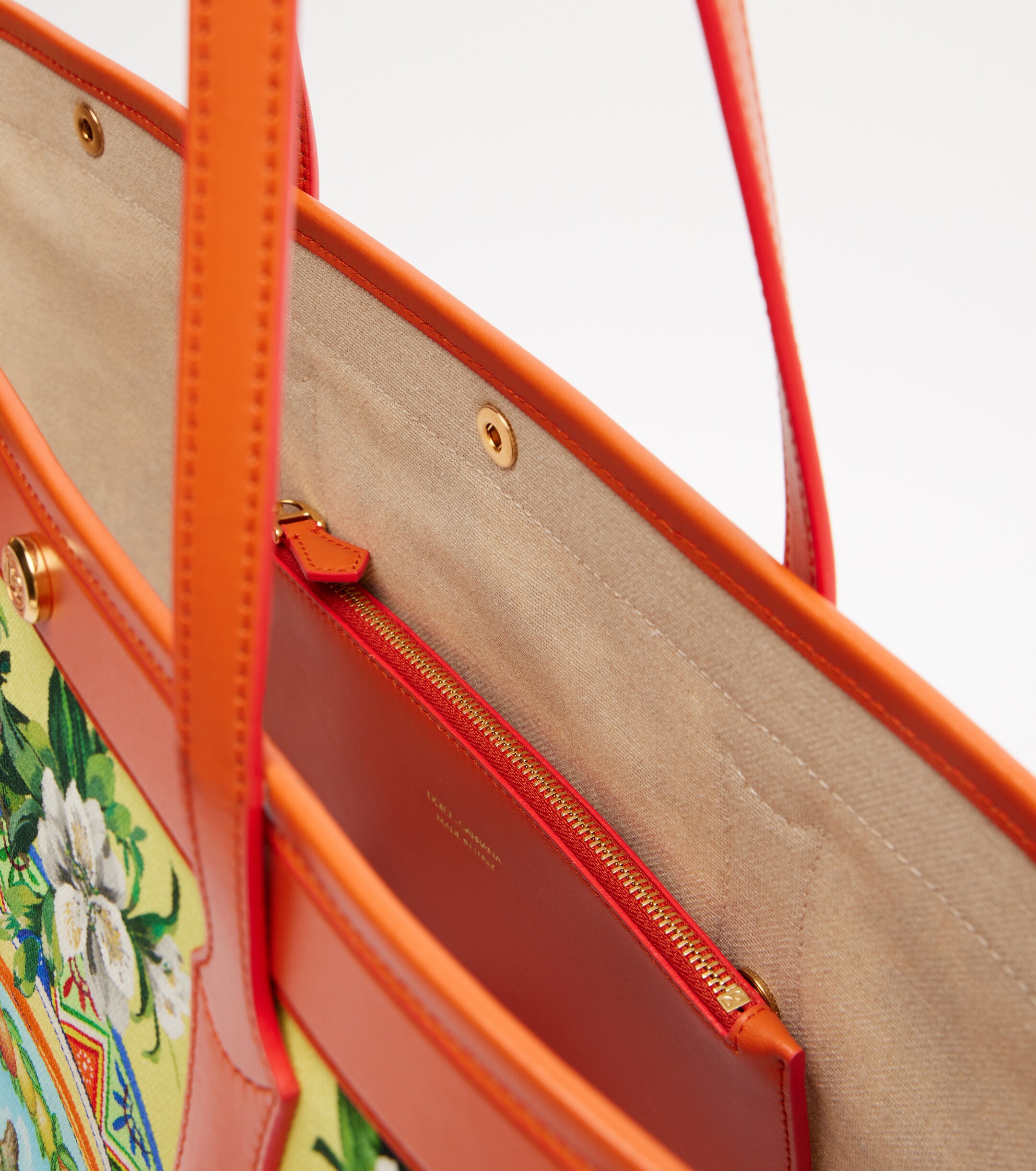 Dolce&Gabbana Taormina Large printed canvas shopper