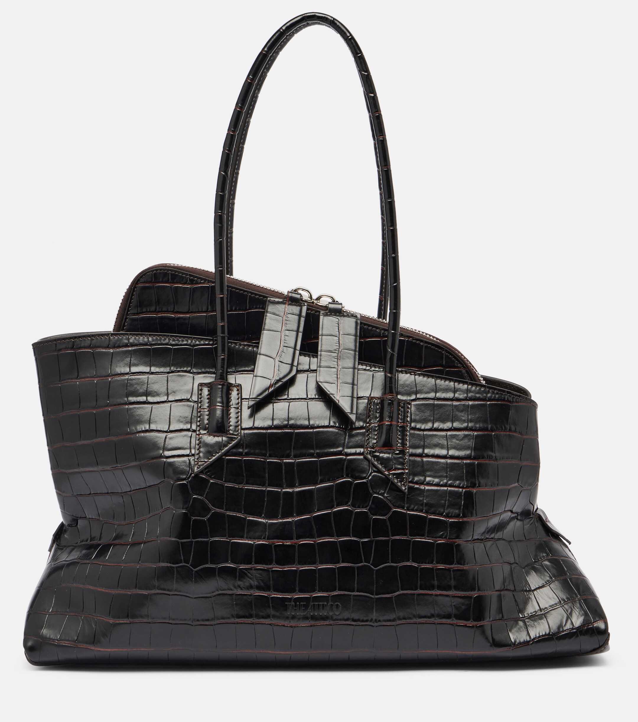 THE ATTICO La Passeggiata Medium leather tote