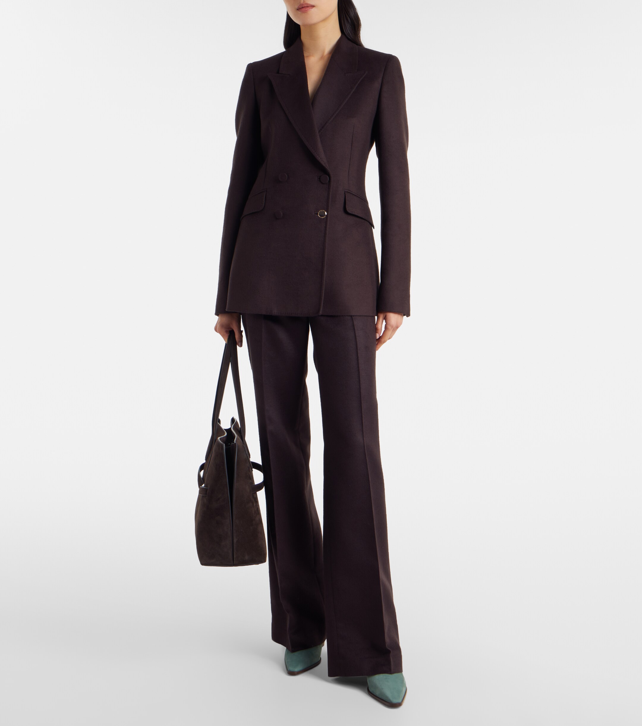 MANOLO BLAHNIK Aliera 50 suede ankle boots