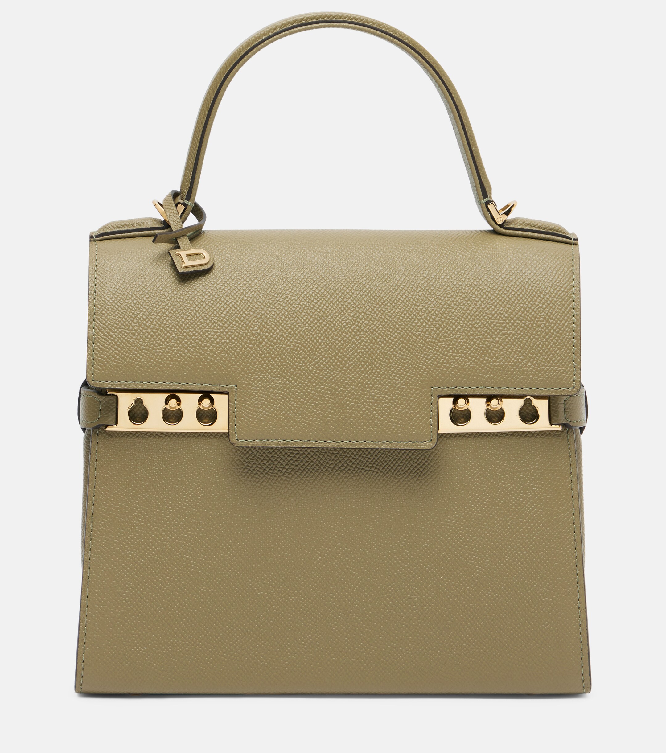 Delvaux Tempête PM leather tote bag