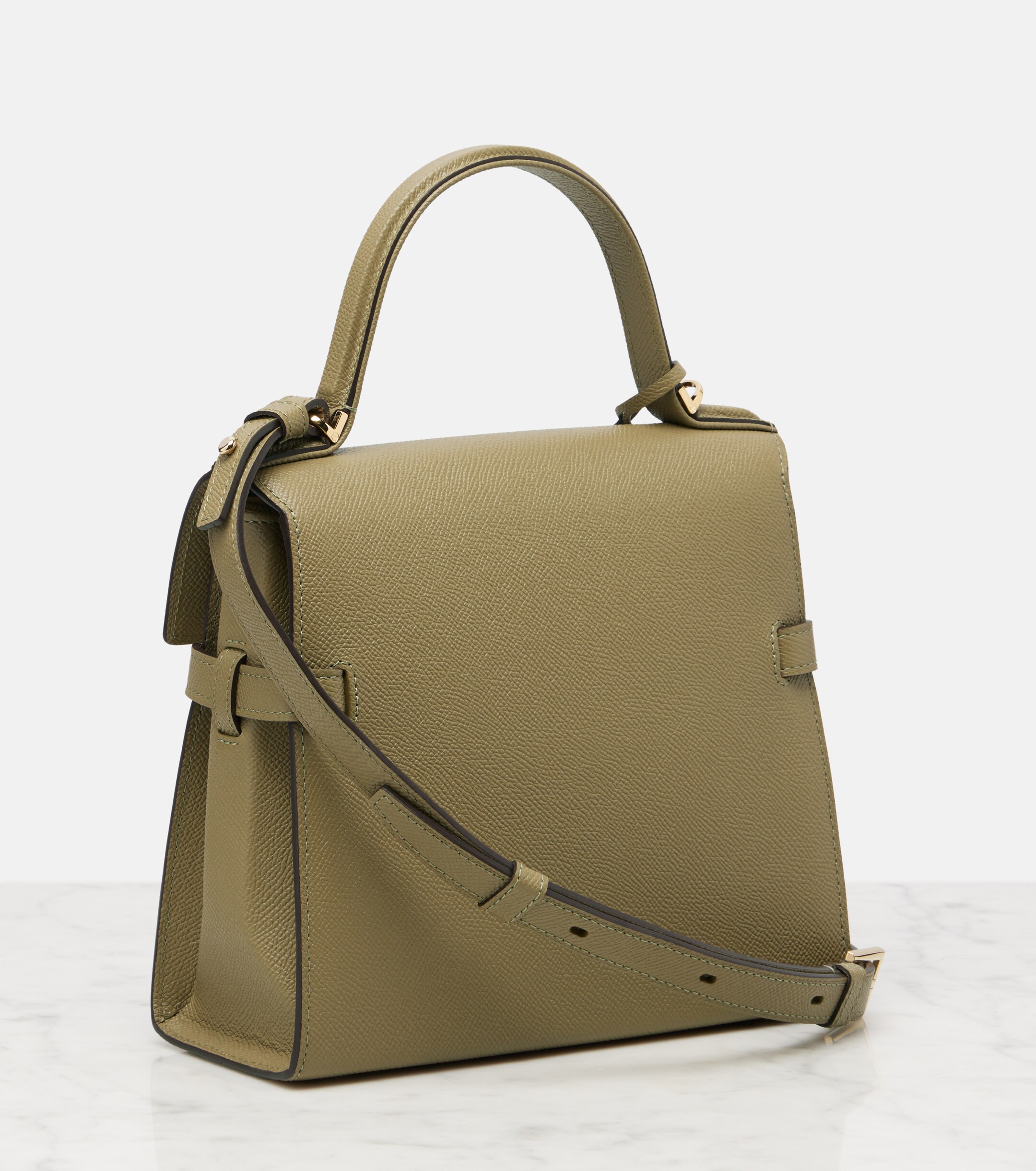Delvaux Tempête PM leather tote bag thumbnail