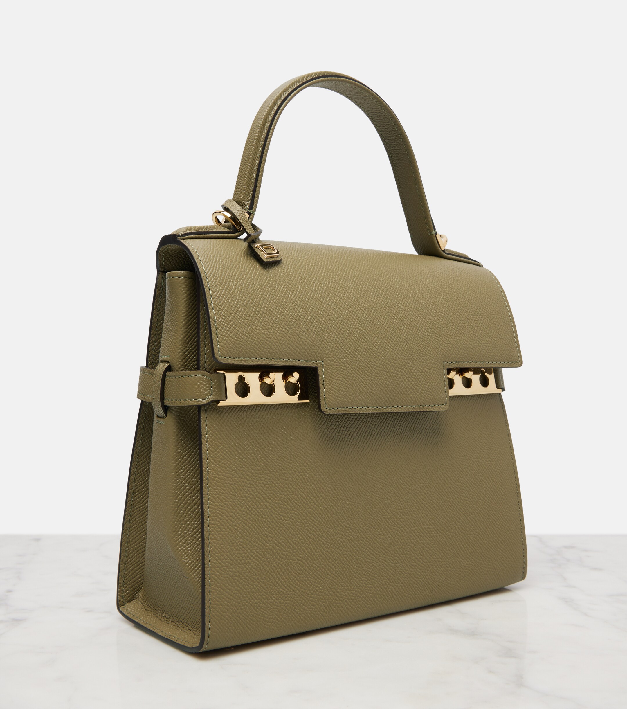 Delvaux Tempête PM leather tote bag thumbnail