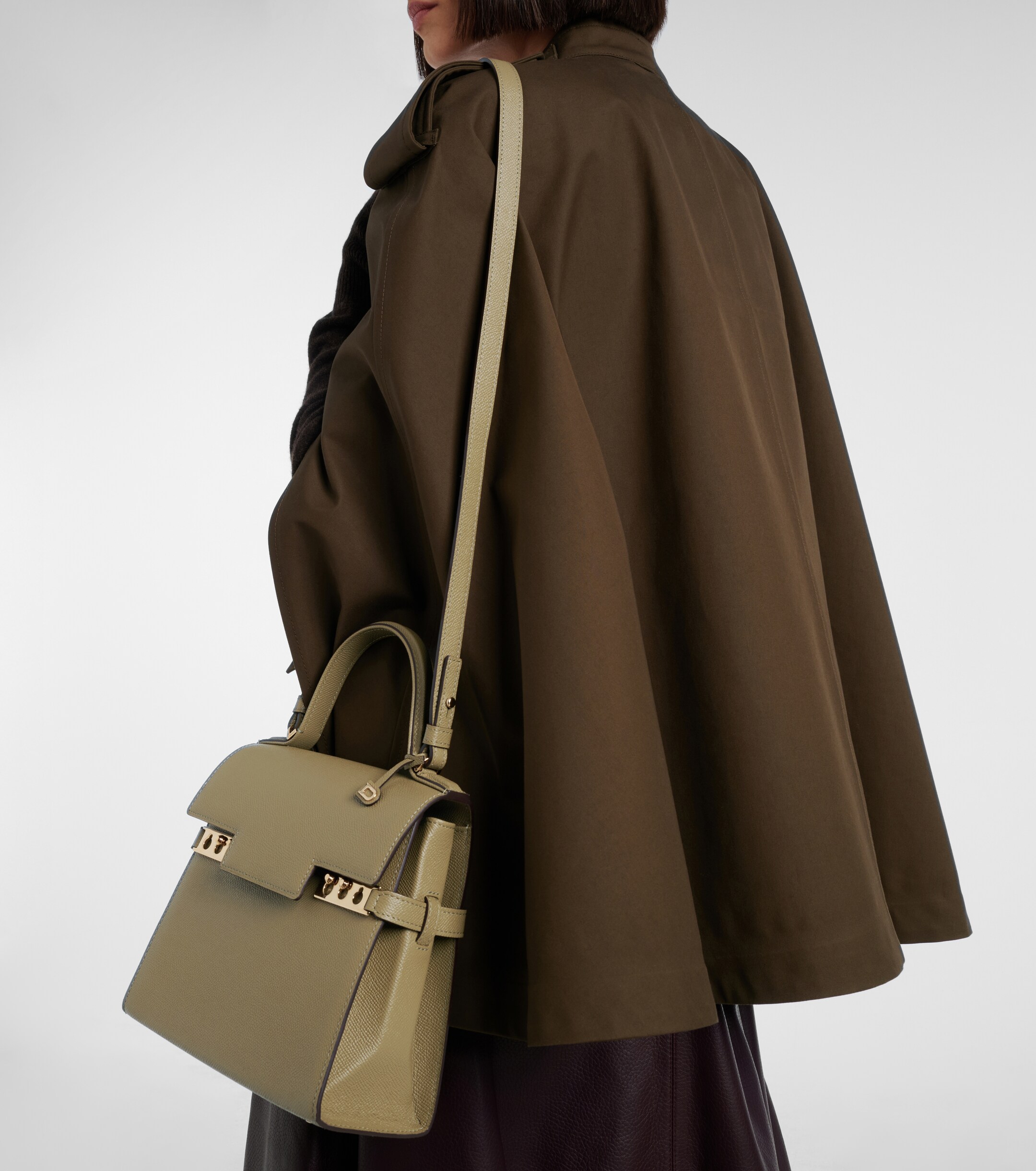 Delvaux Tempête PM leather tote bag thumbnail