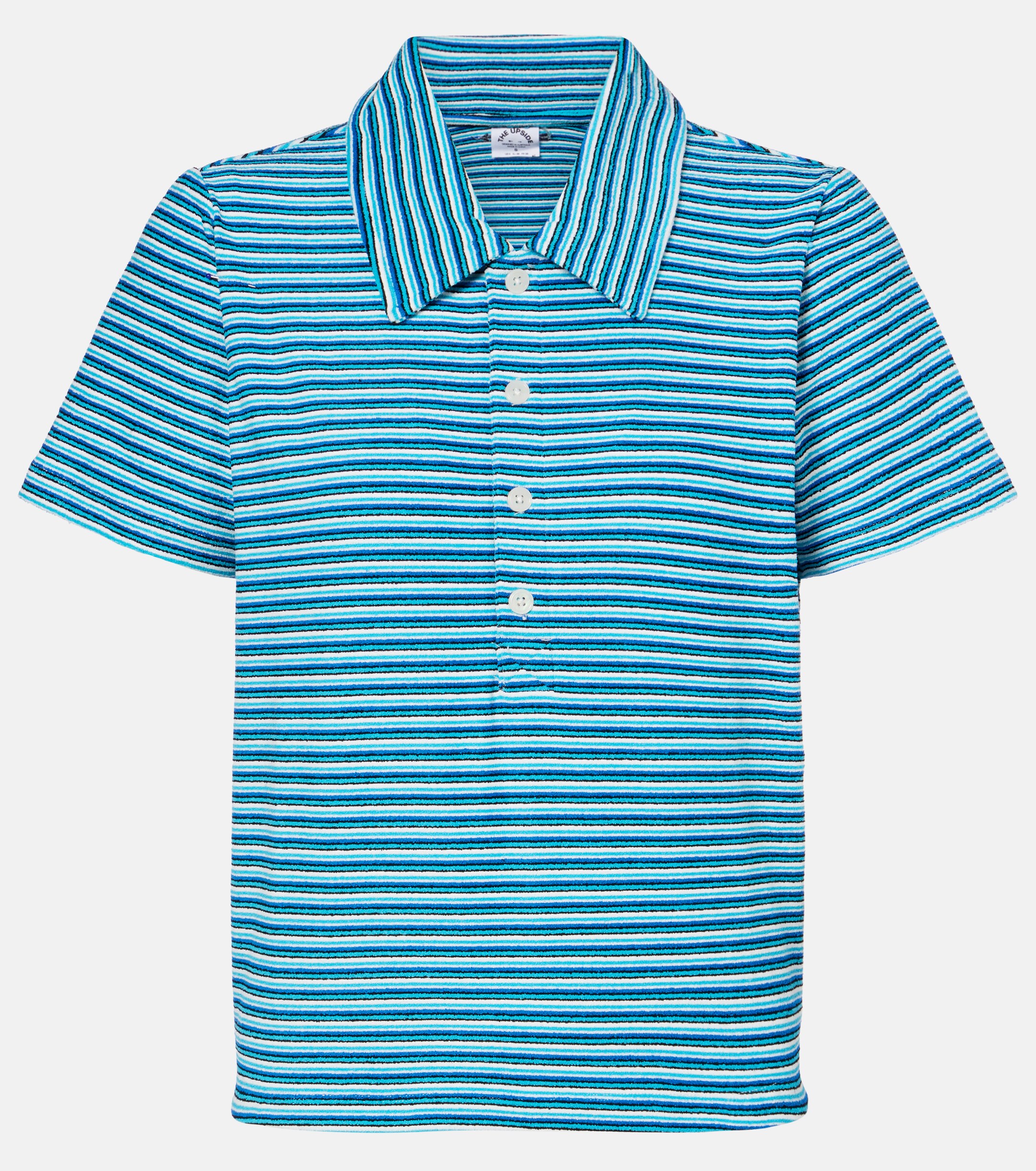 The Upside The Upside Rio Lilou striped polo shirt