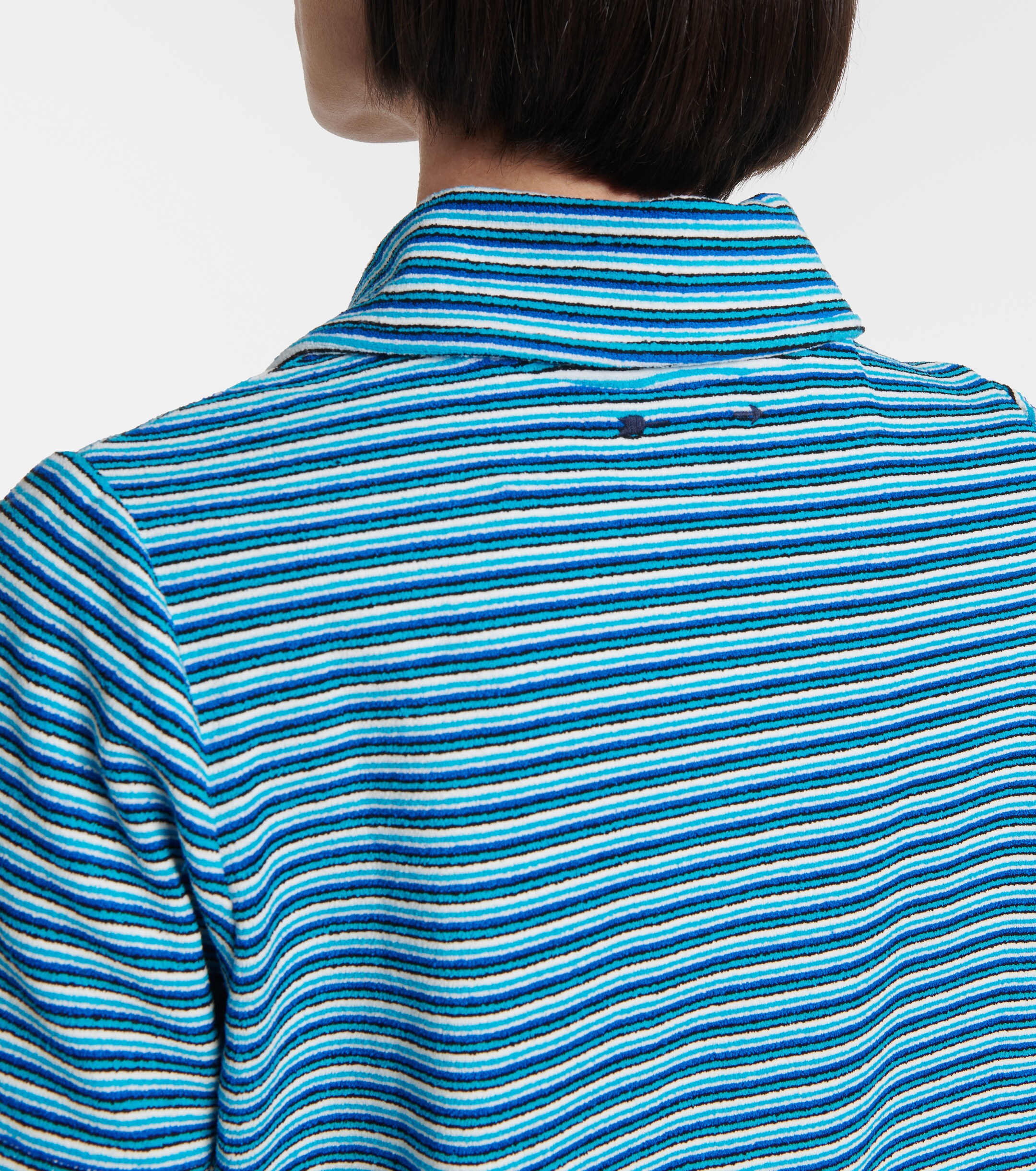 The Upside The Upside Rio Lilou striped polo shirt