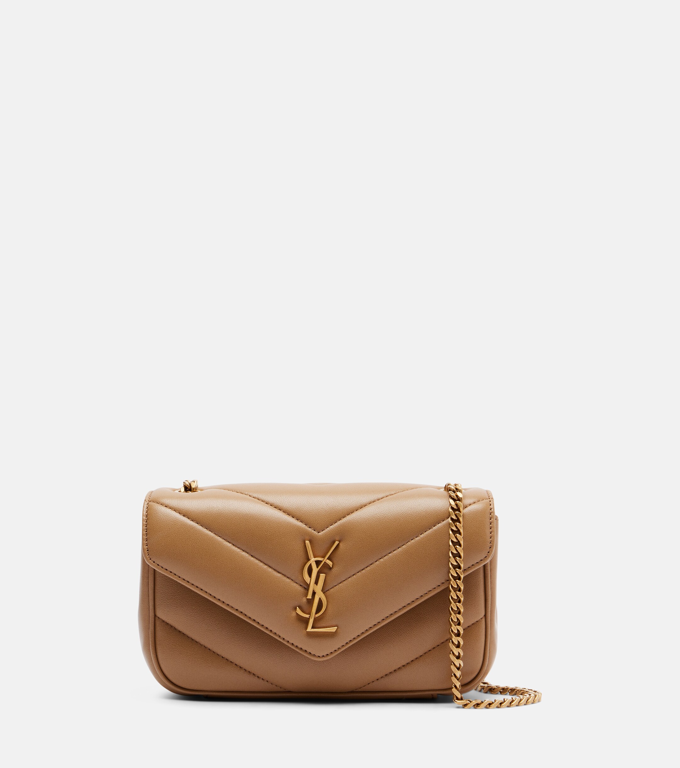 Saint Laurent Saint Laurent Loulou Mini leather crossbody bag