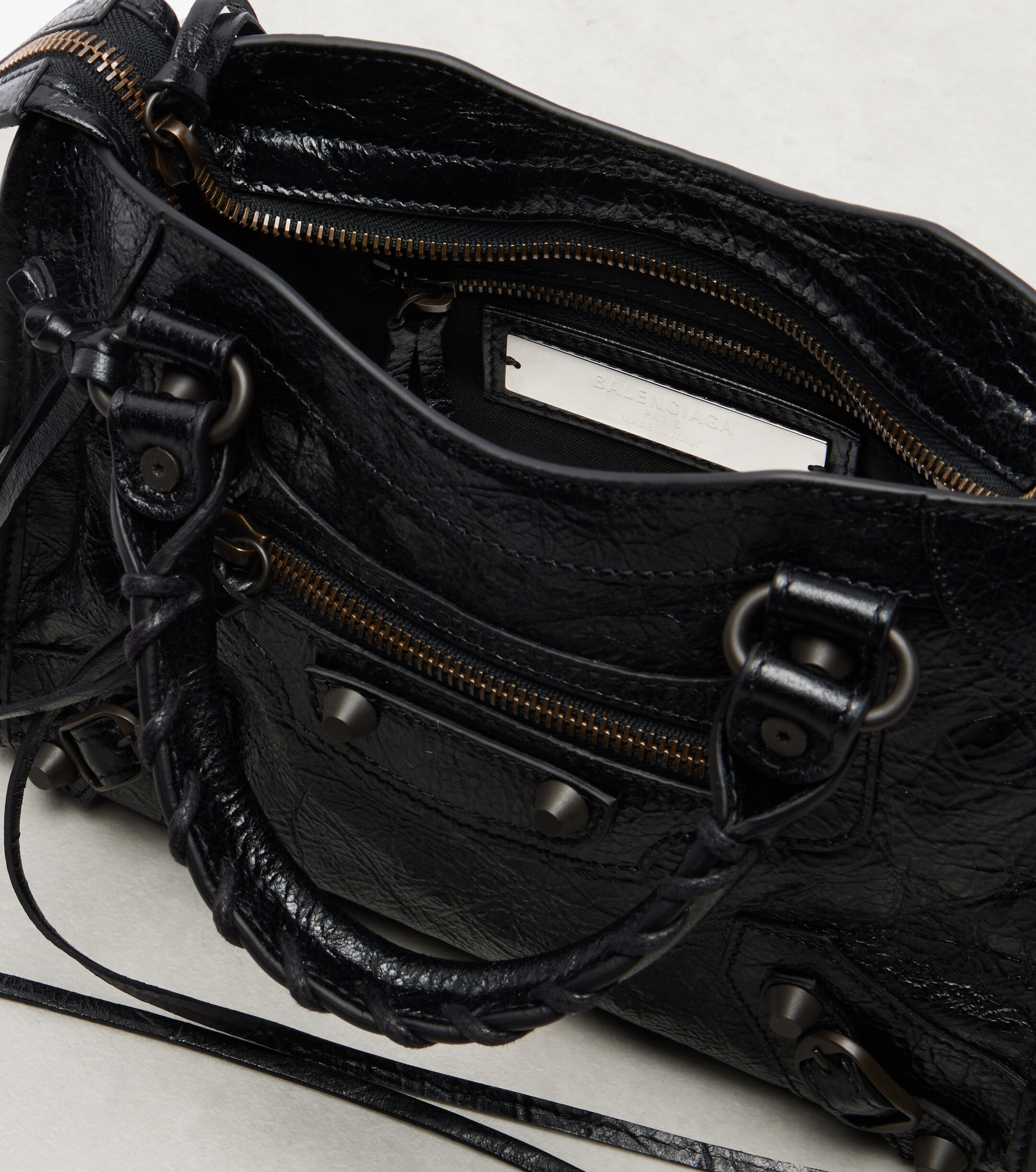 Balenciaga Le City Mini leather tote bag