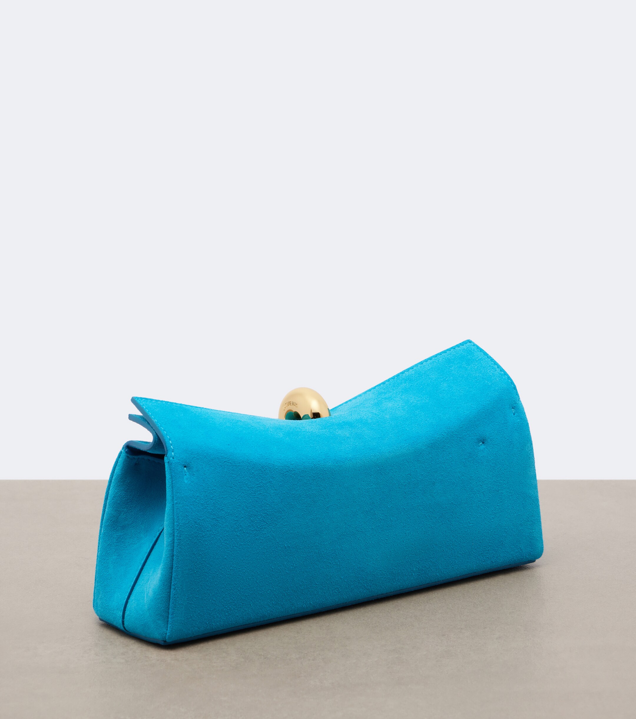 Jacquemus Valérie suede clutch