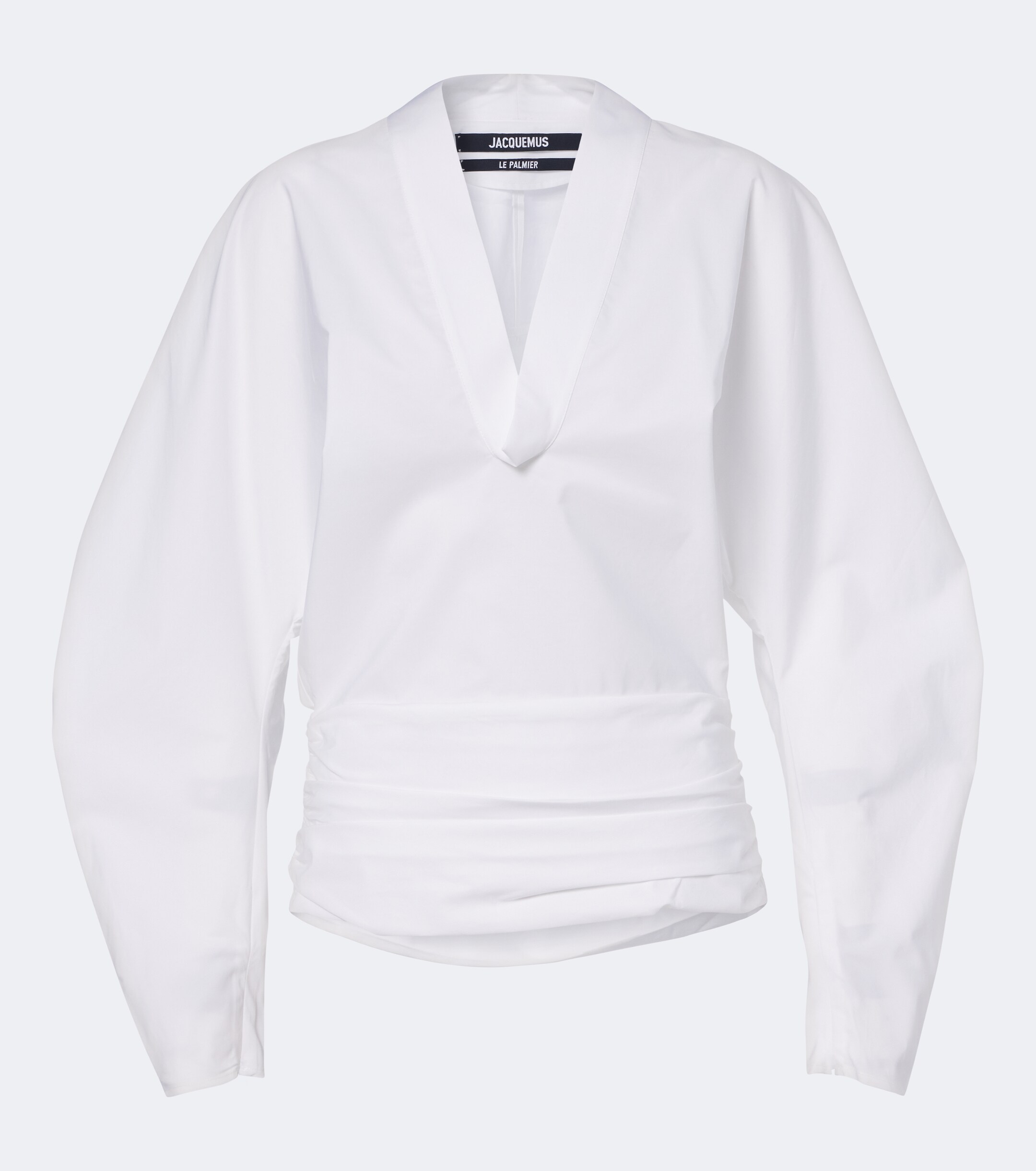 Jacquemus Jacquemus Colombe cotton poplin blouse