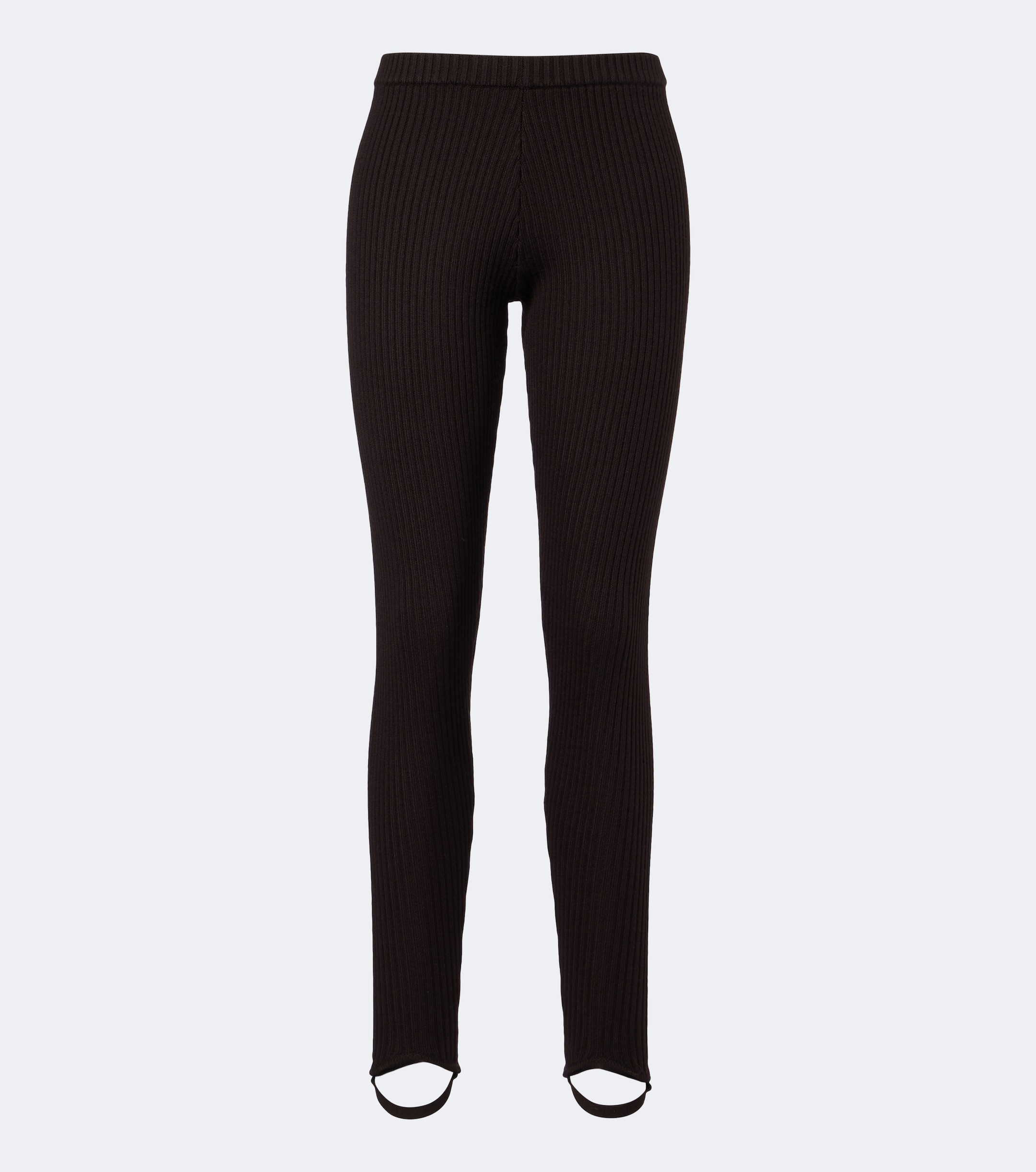 The Frankie Shop The Frankie Shop Piuma ribbed-knit wool stirrup leggings
