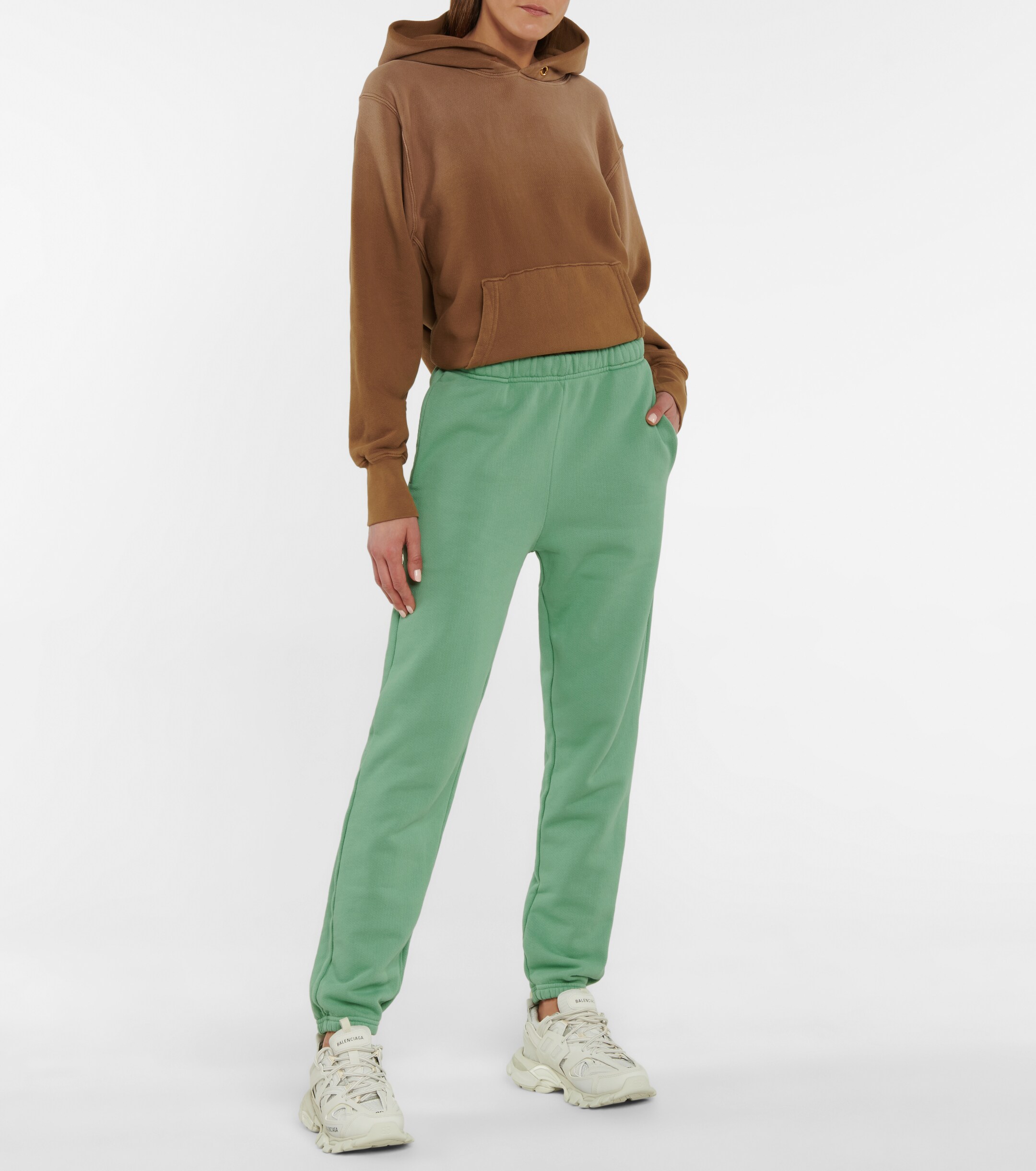 Les Tien Cotton fleece sweatpants