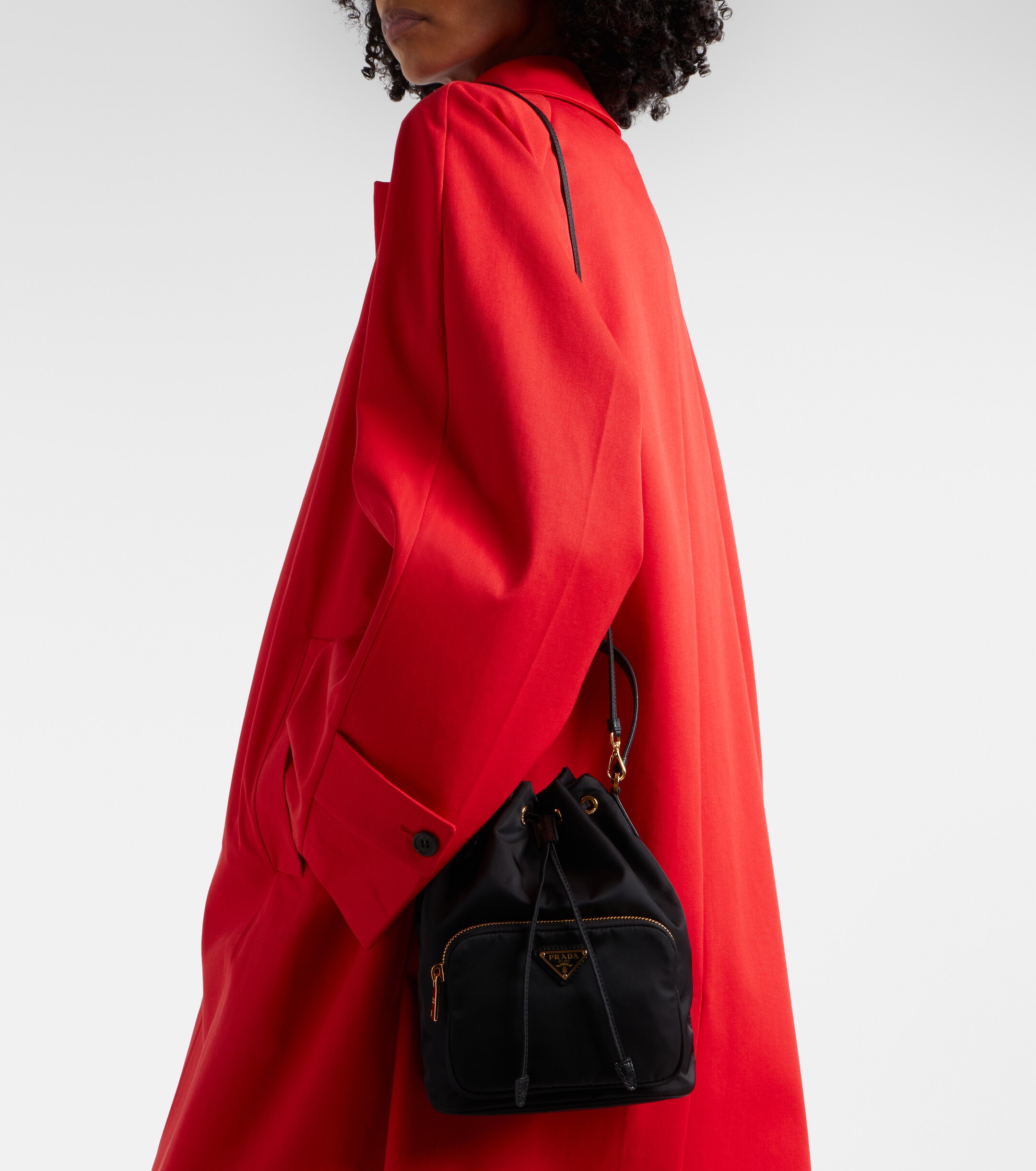 Prada Prada Duet Small Re-Nylon bucket bag