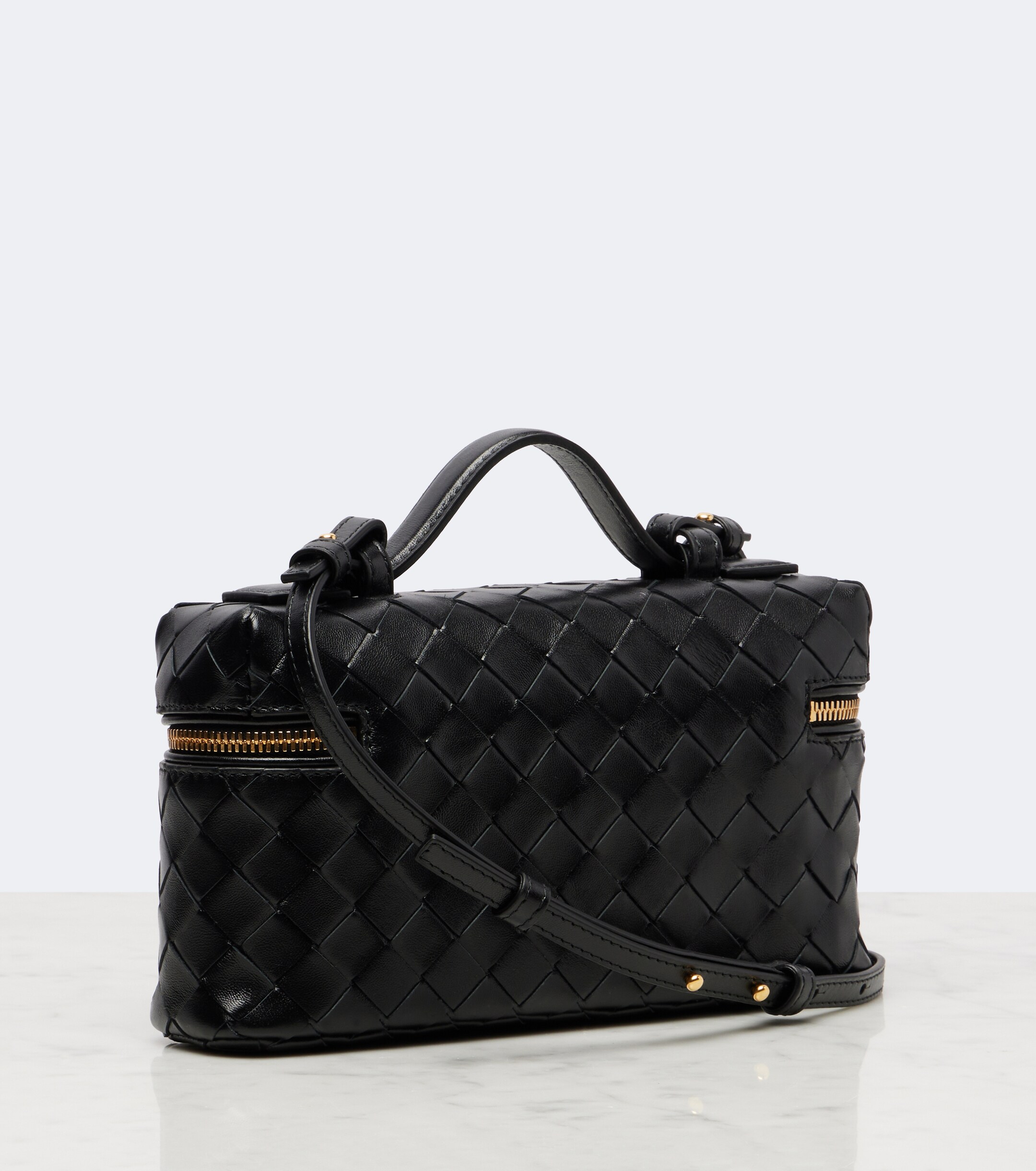 Bottega Veneta Bang Bang Intrecciato leather tote bag
