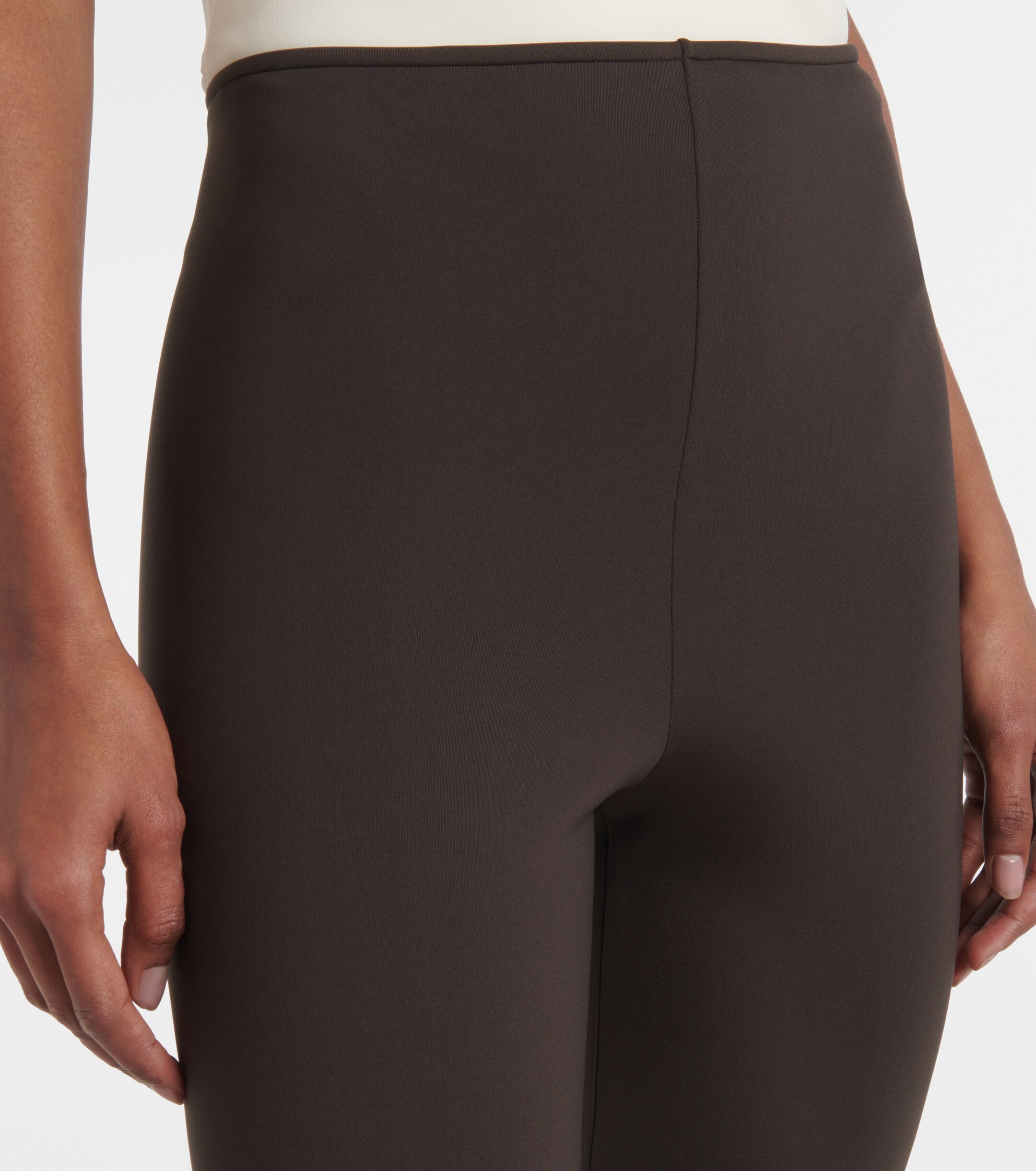 Fforme Shim cropped jersey slim pants thumbnail