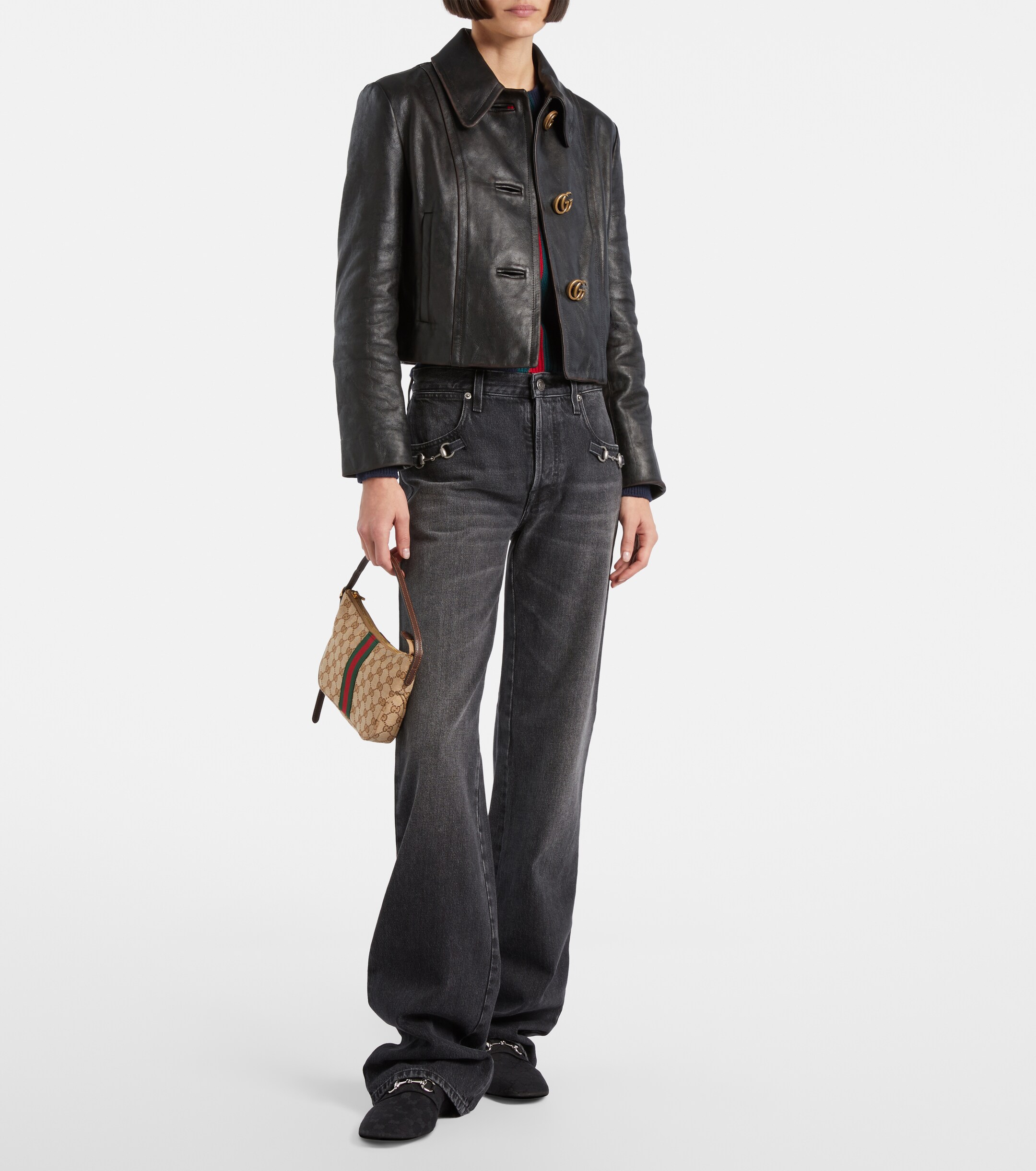 Gucci Lunetta GG Canvas Small crossbody bag