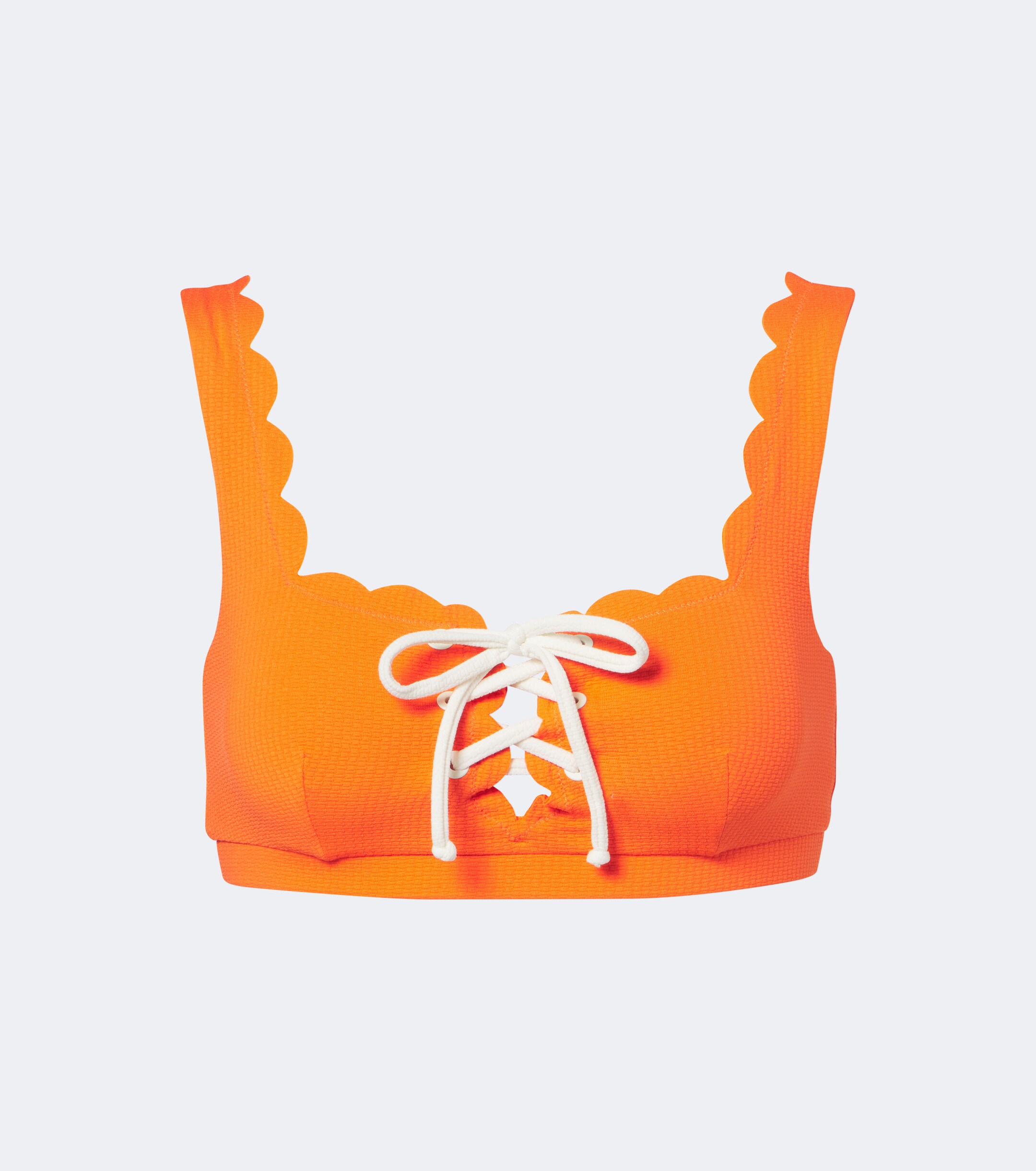 Marysia Marysia Palm Springs scalloped bikini top