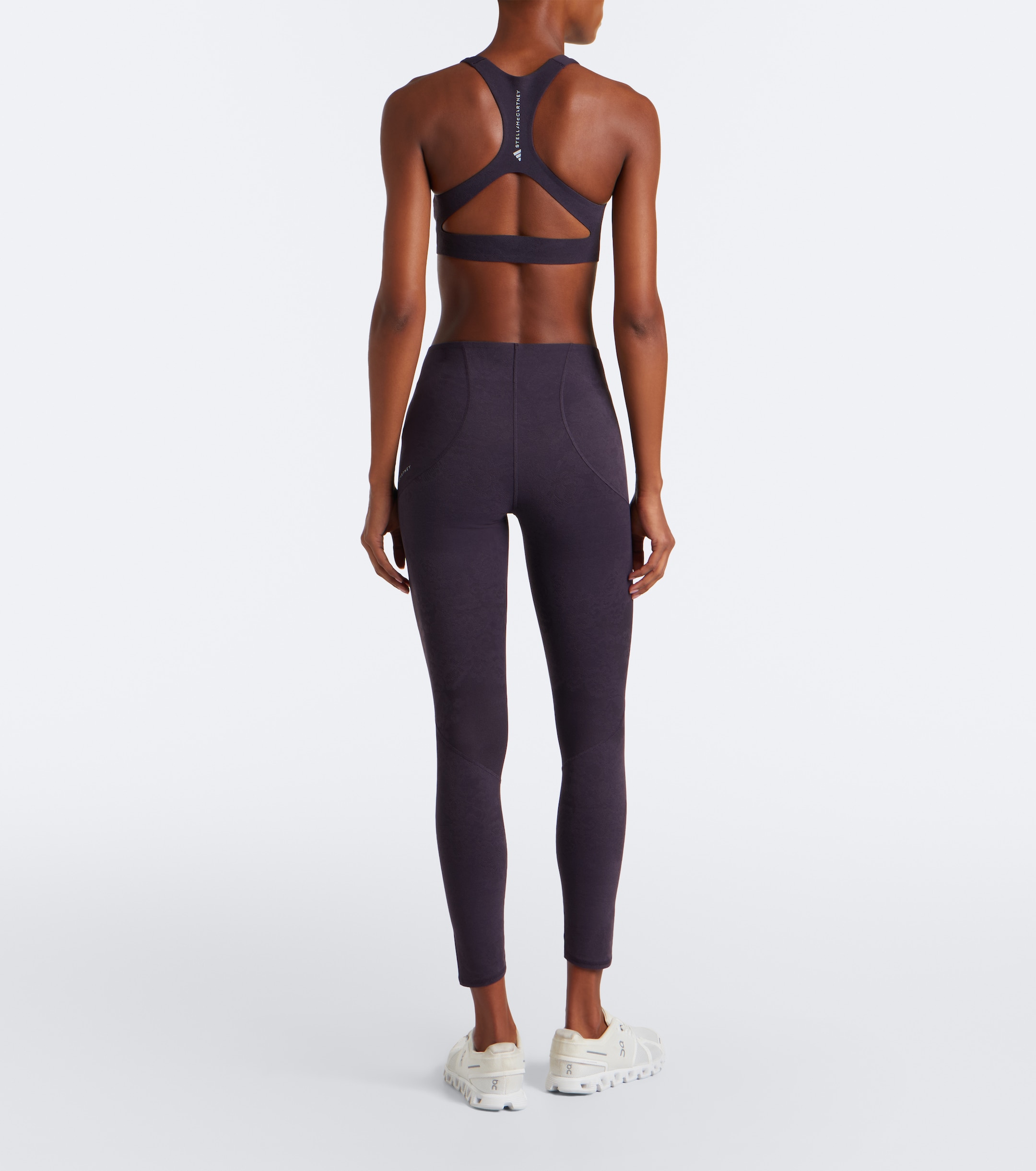 adidas by Stella McCartney Adidas by Stella McCartney Logo jersey sports bra