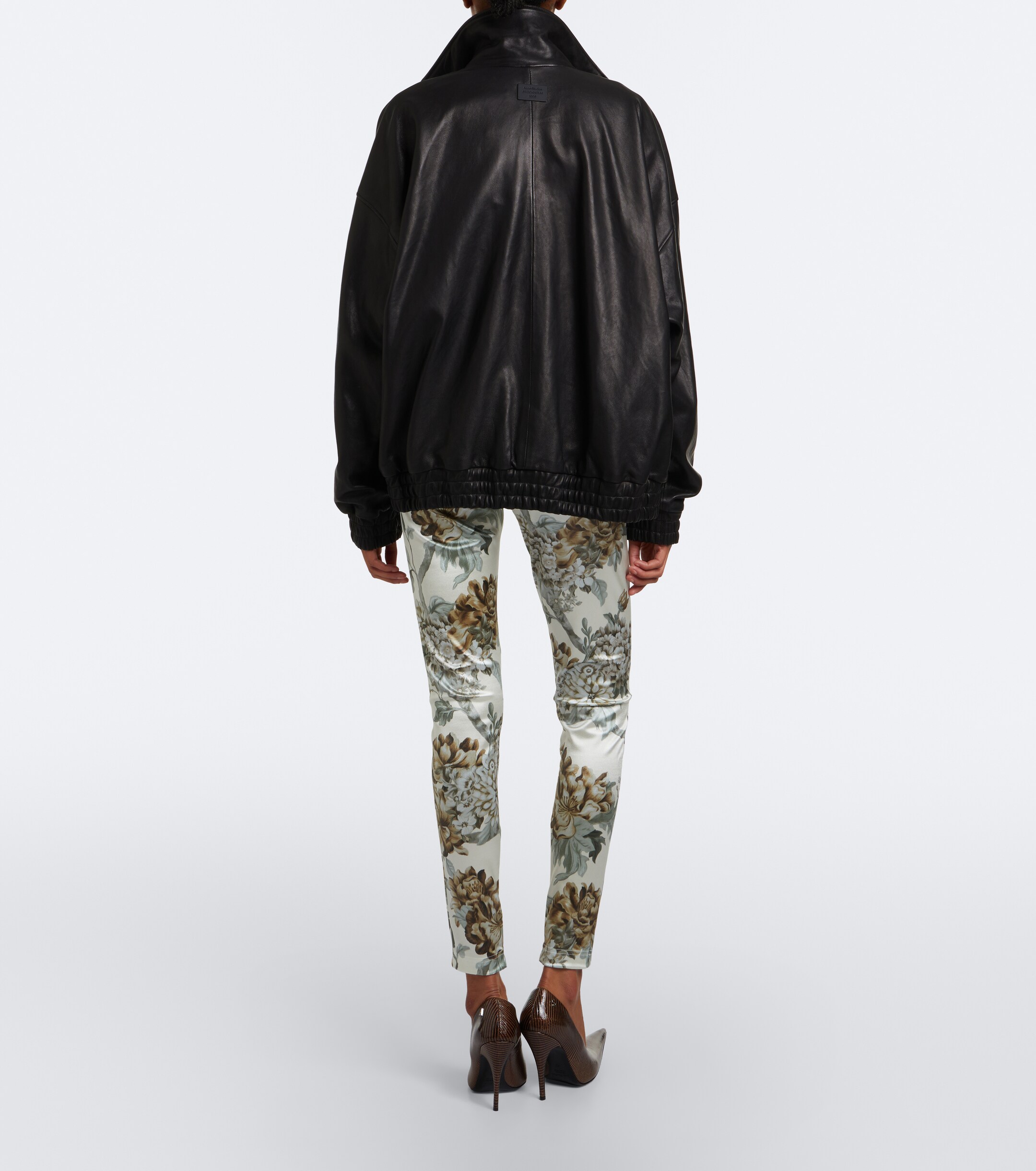 Acne Studios Acne Studios Floral jersey skinny pants