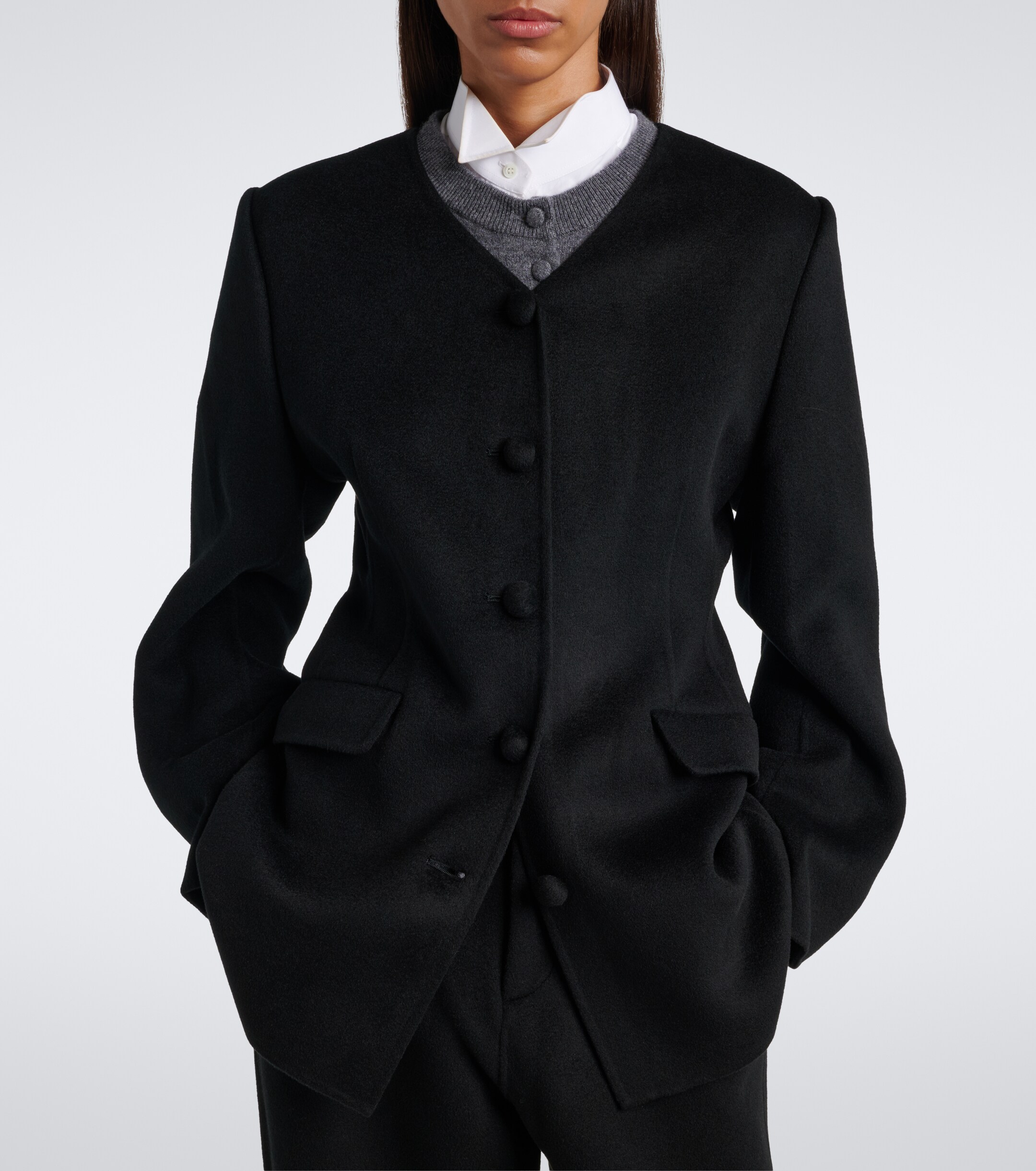 LISA YANG Lisa Yang Doublé wool and cashmere blazer