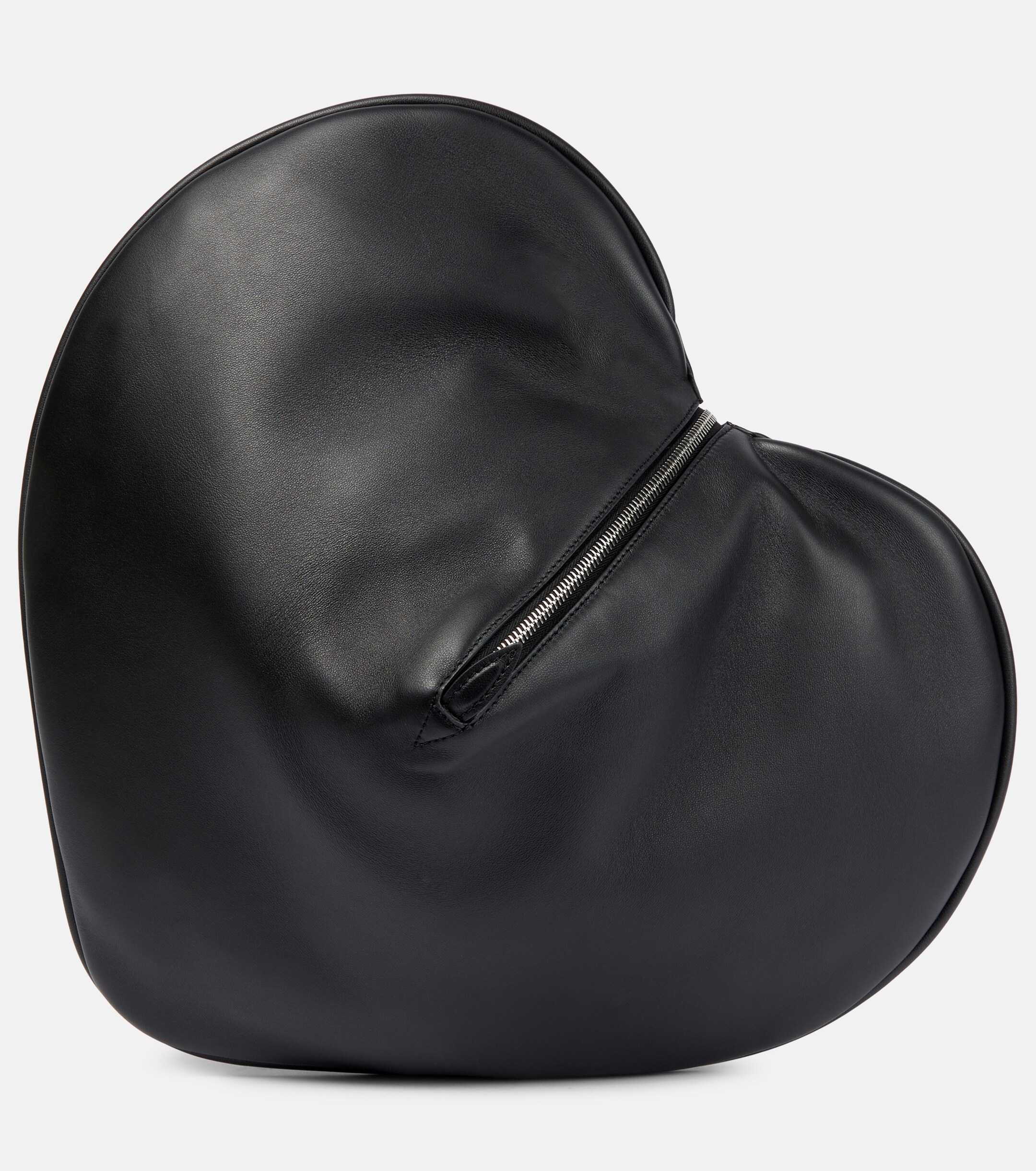 Alaïa Le Cœur leather clutch