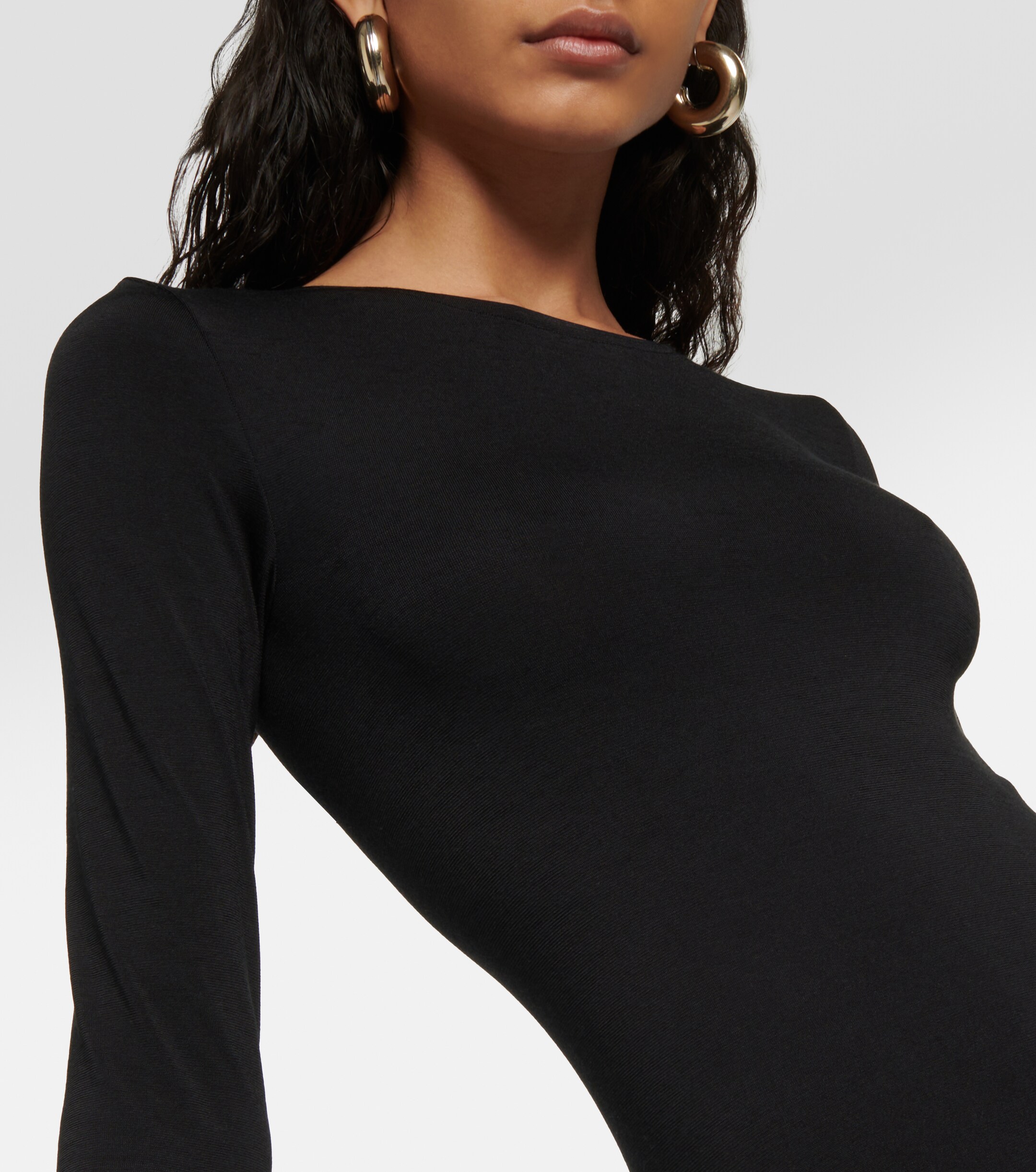 Wolford Berlin cotton-blend bodysuit thumbnail