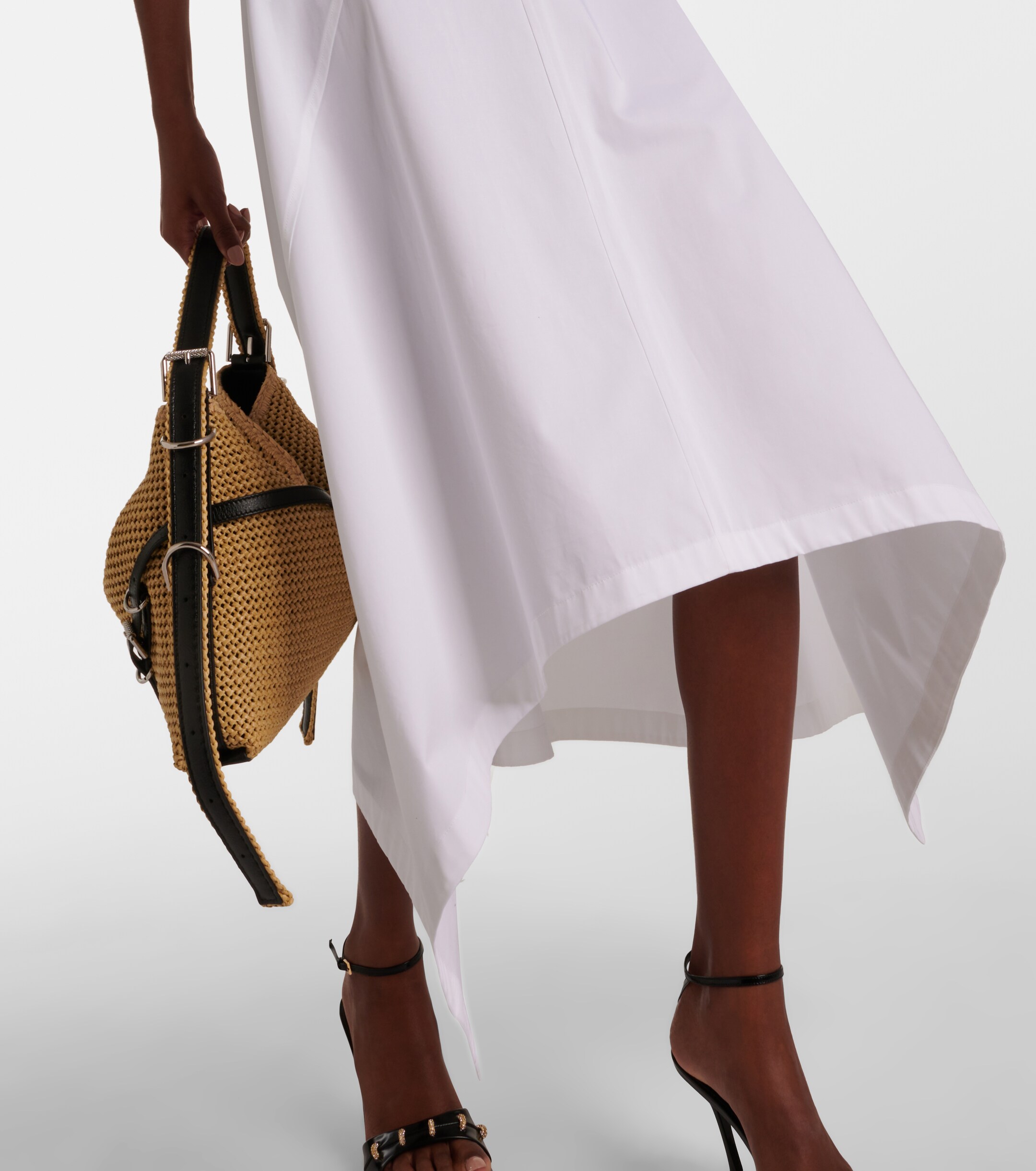 Givenchy Voyou cotton poplin shirt dress