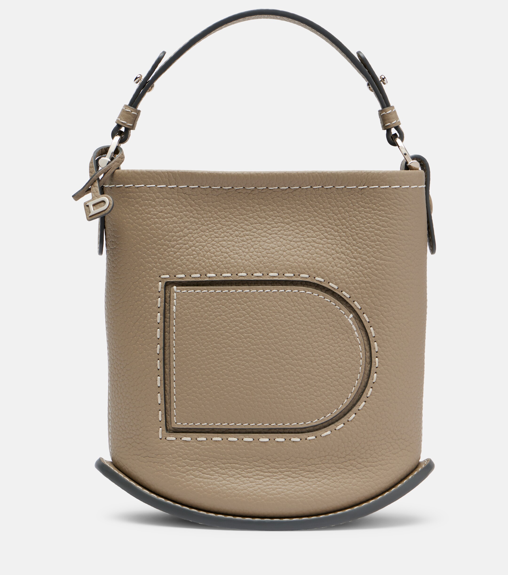 Delvaux Pin Surpiqué Mini leather shoulder bag
