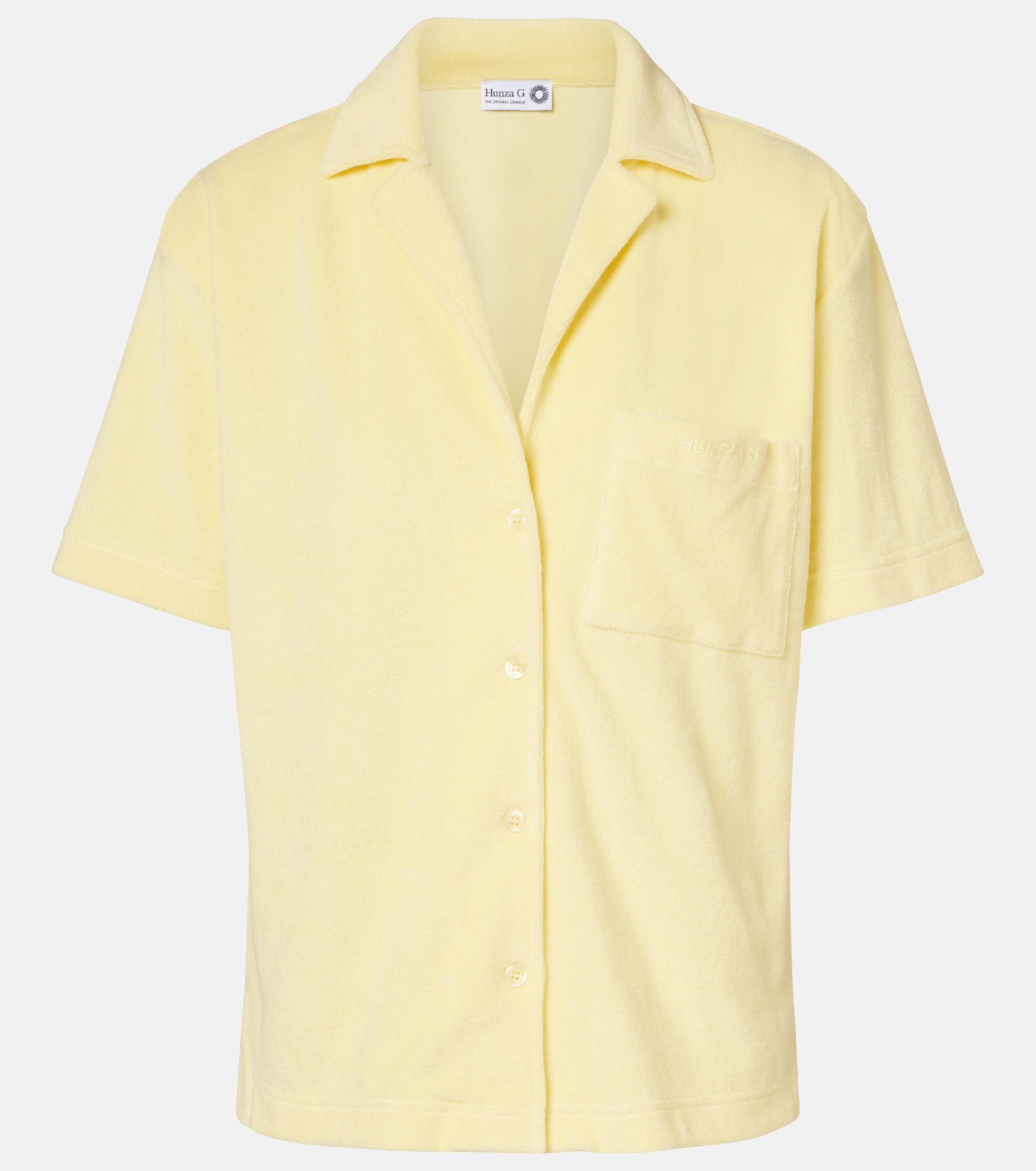 Hunza G Resort cotton terry shirt thumbnail