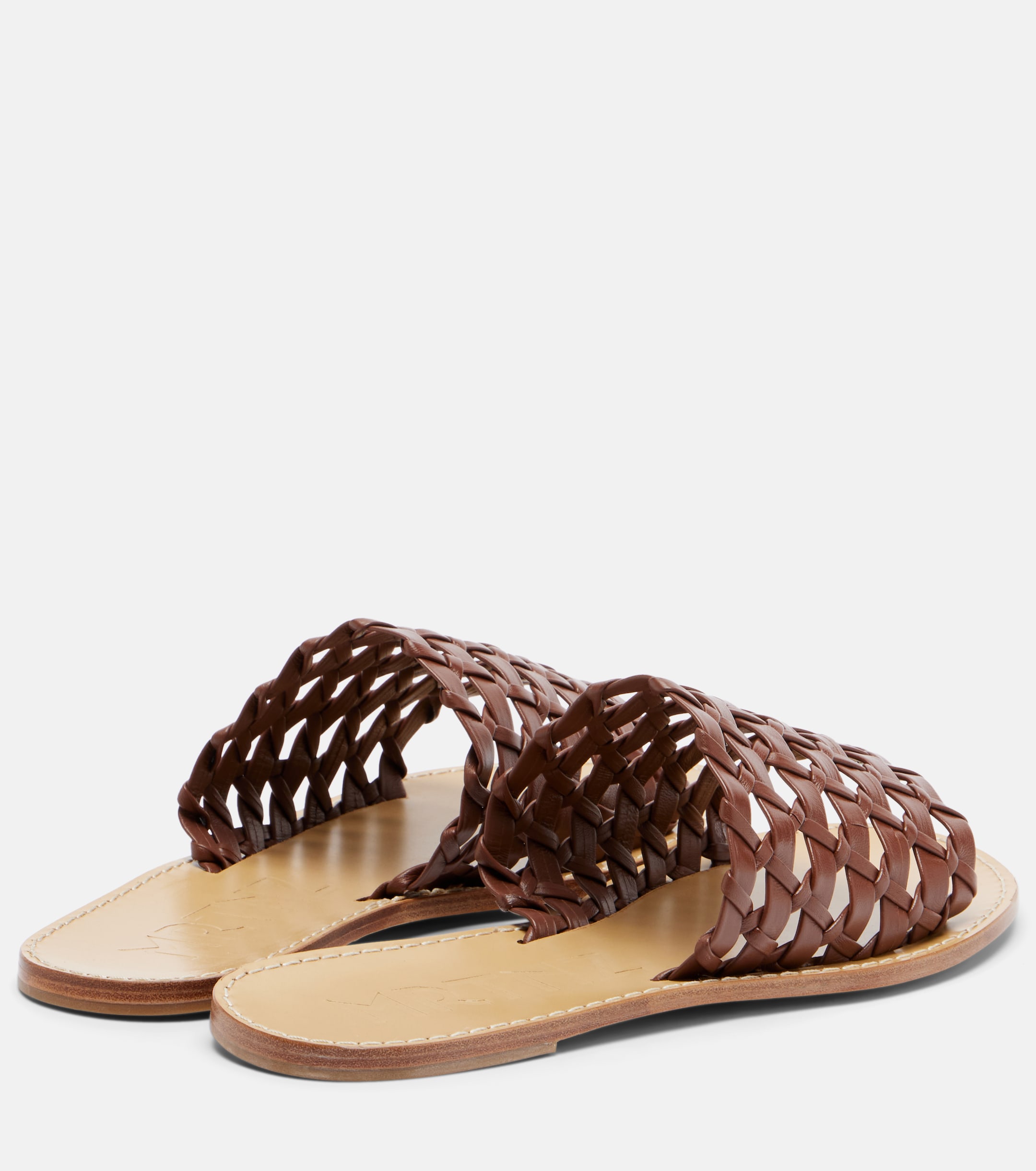 Souliers Martinez Estrella woven leather sandals