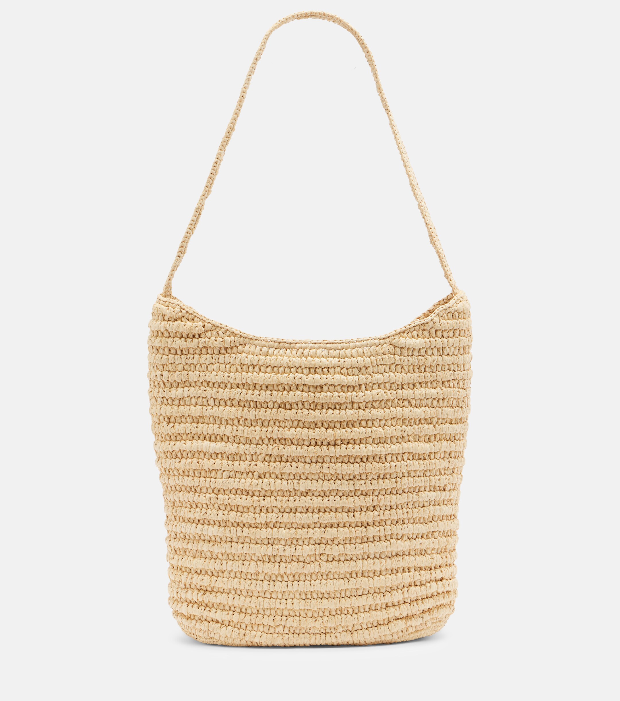 The Row The Row Alma Medium raffia shoulder bag