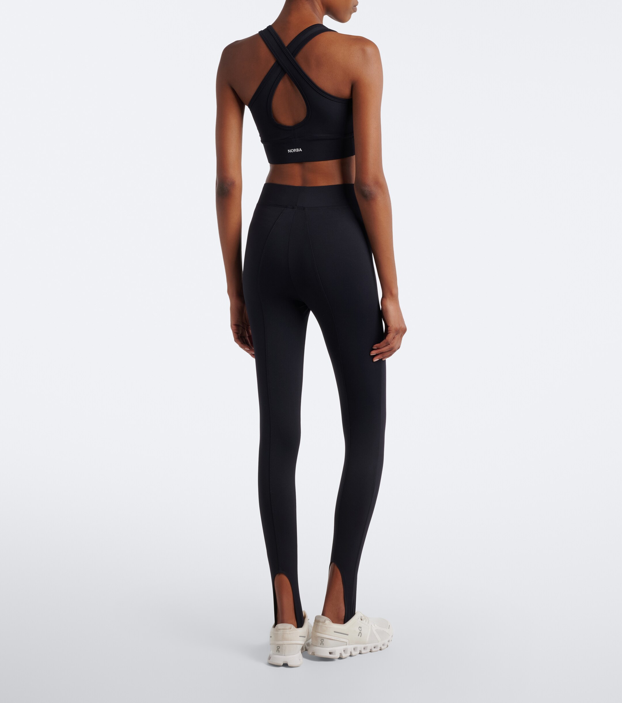 NORBA Norba High-rise stirrup leggings