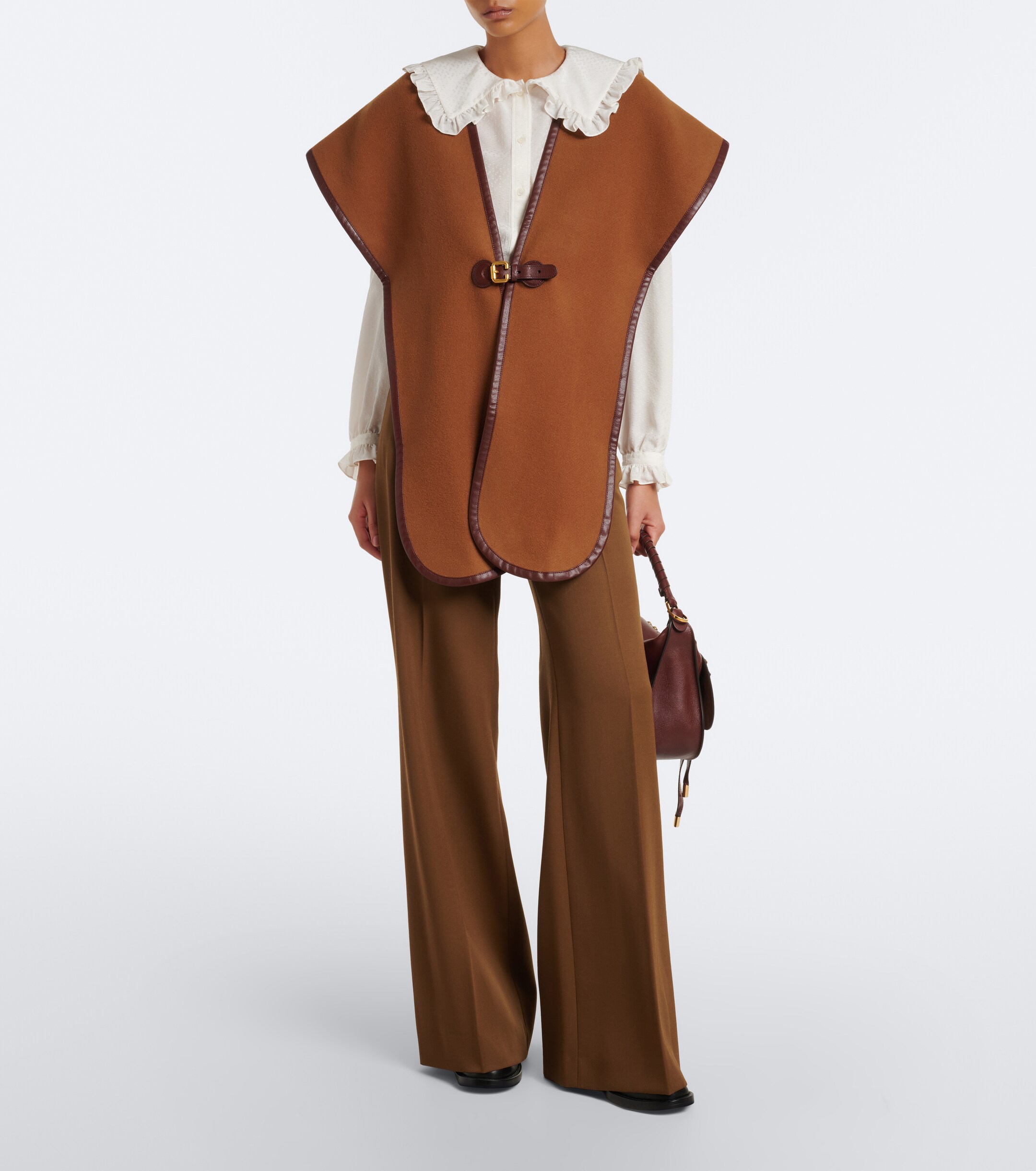 Chloé Chloé Ruffled silk blouse