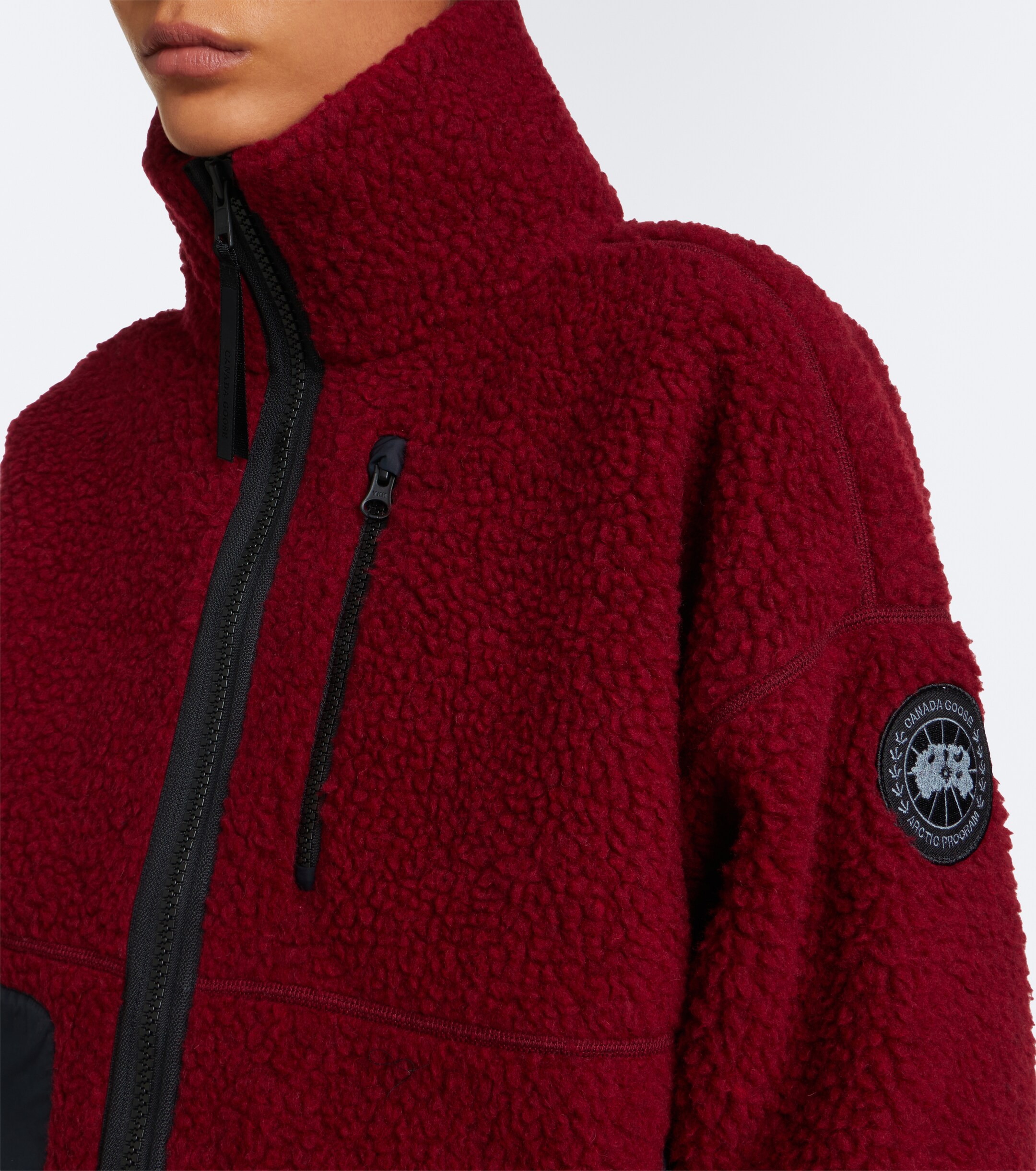 Canada Goose Canada Goose Simcoe wool-blend fleece jacket