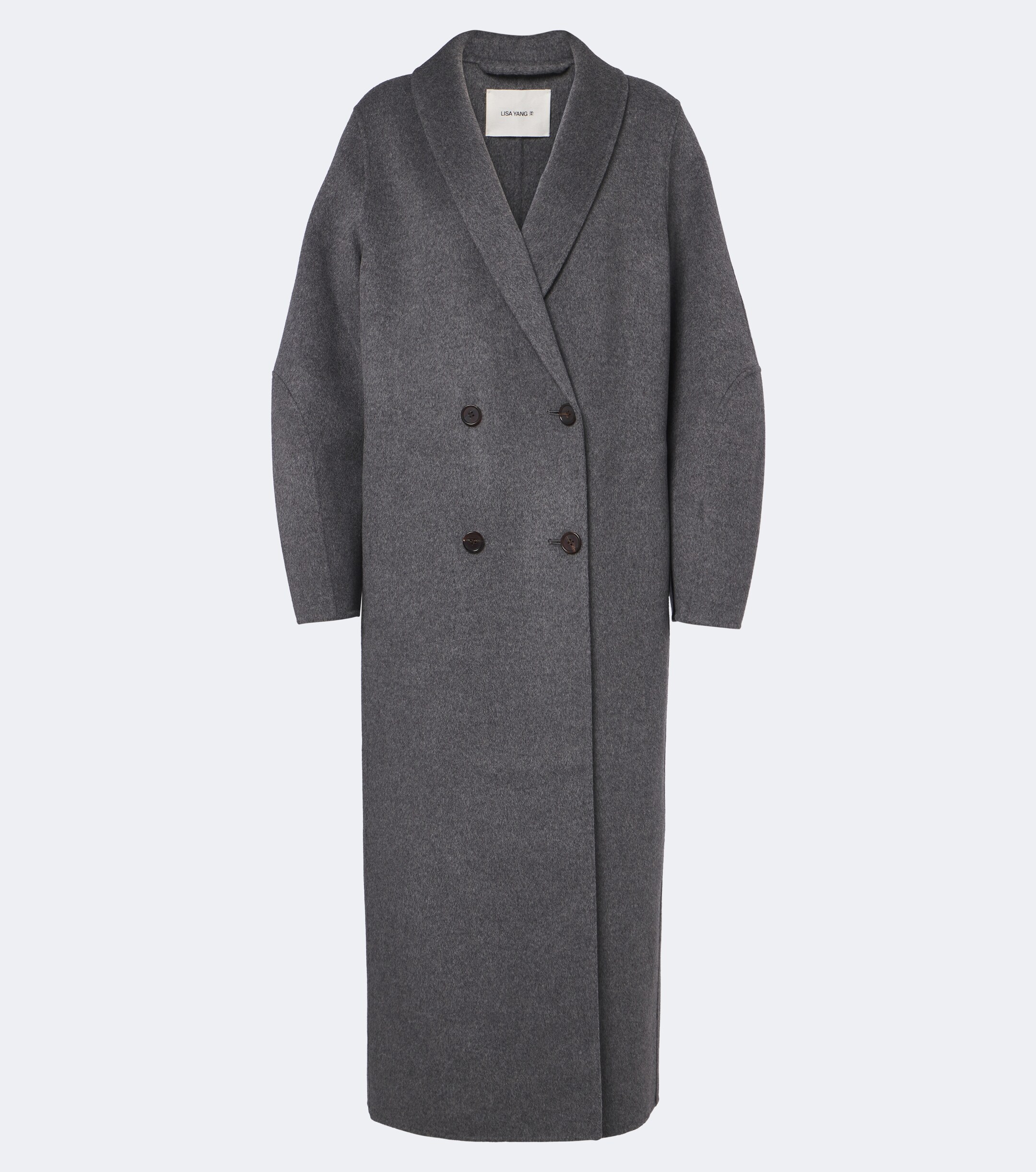 LISA YANG Lisa Yang Double-breasted wool and cashmere coat