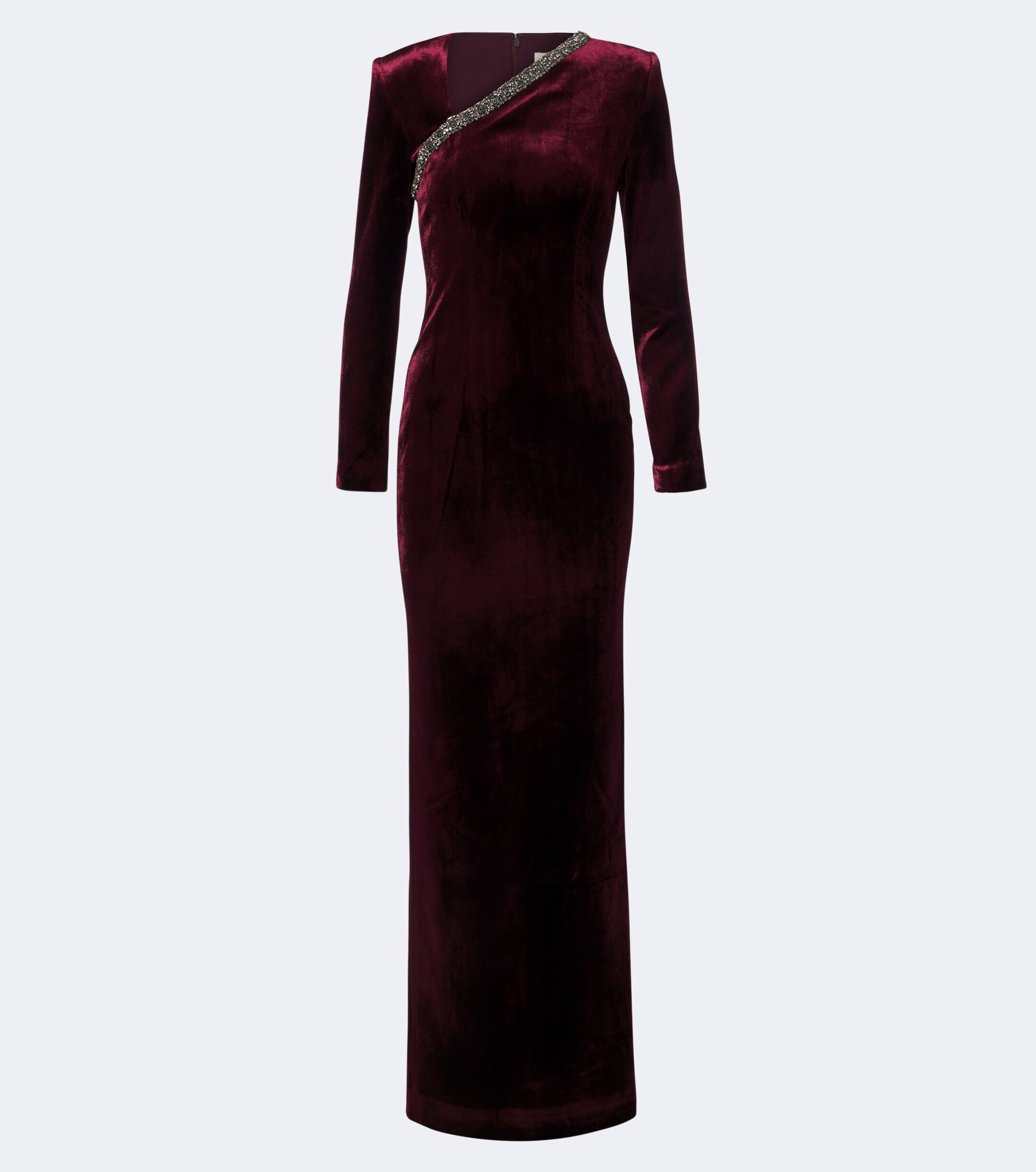 Roland Mouret Roland Mouret Embellished velvet gown