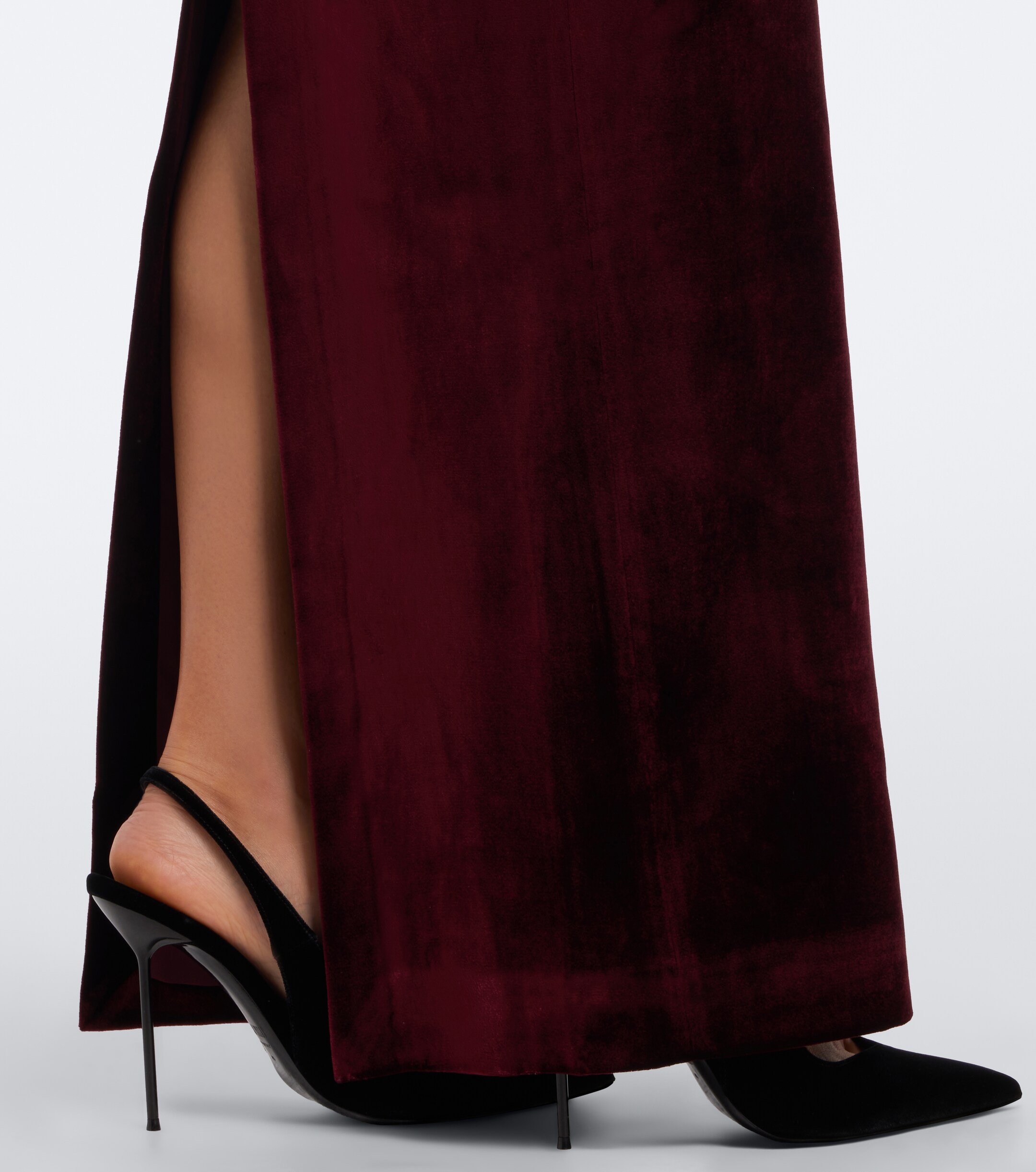 Roland Mouret Roland Mouret Embellished velvet gown