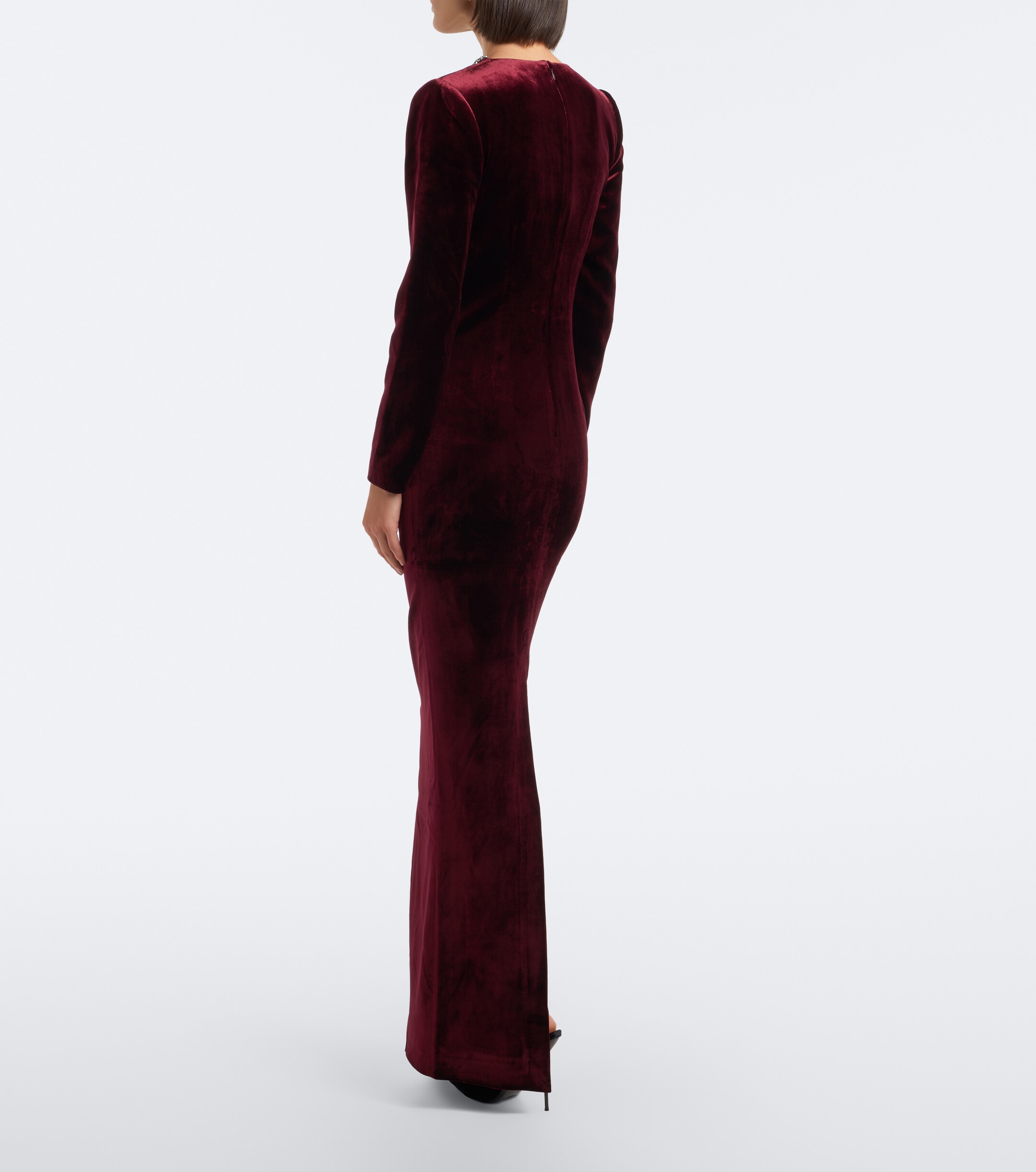 Roland Mouret Roland Mouret Embellished velvet gown