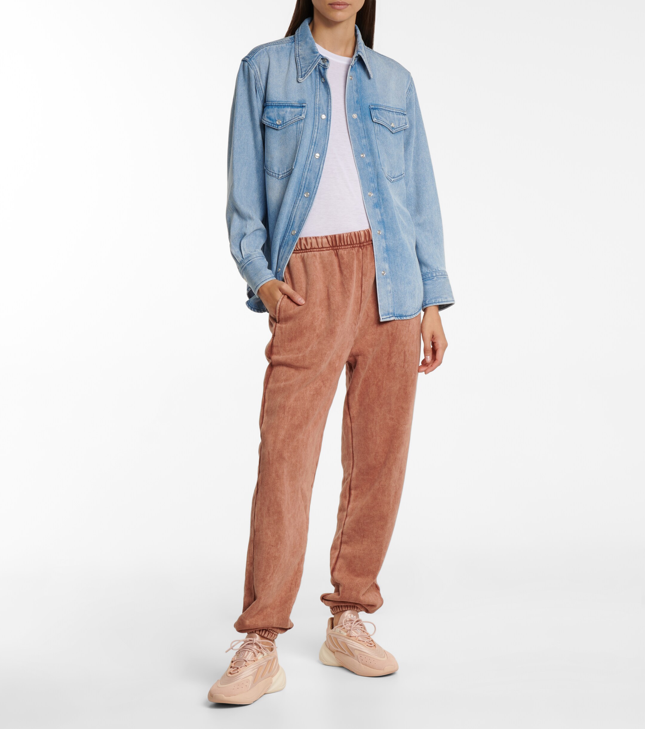 Les Tien Classic cotton fleece sweatpants