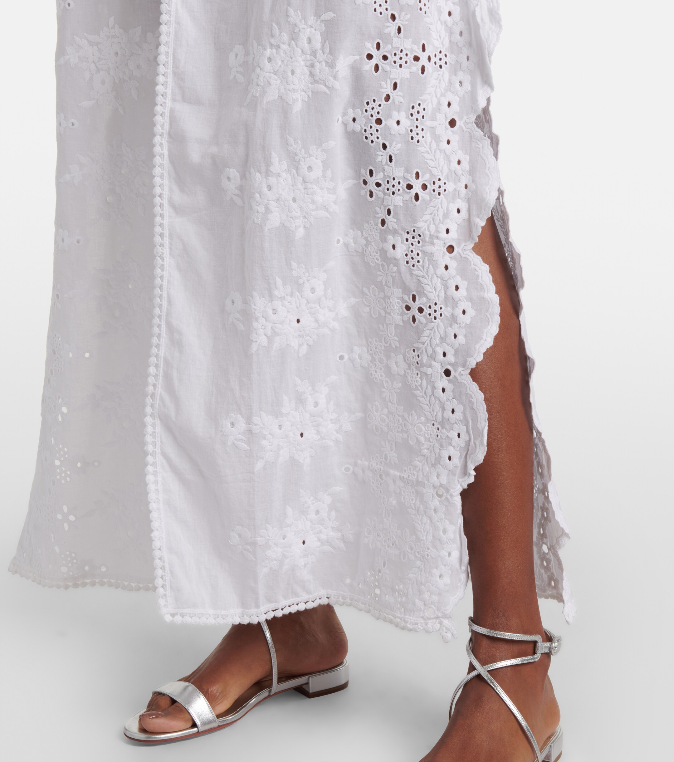 Melissa Odabash Melissa Odabash Talitha broderie anglaise cotton beach dress