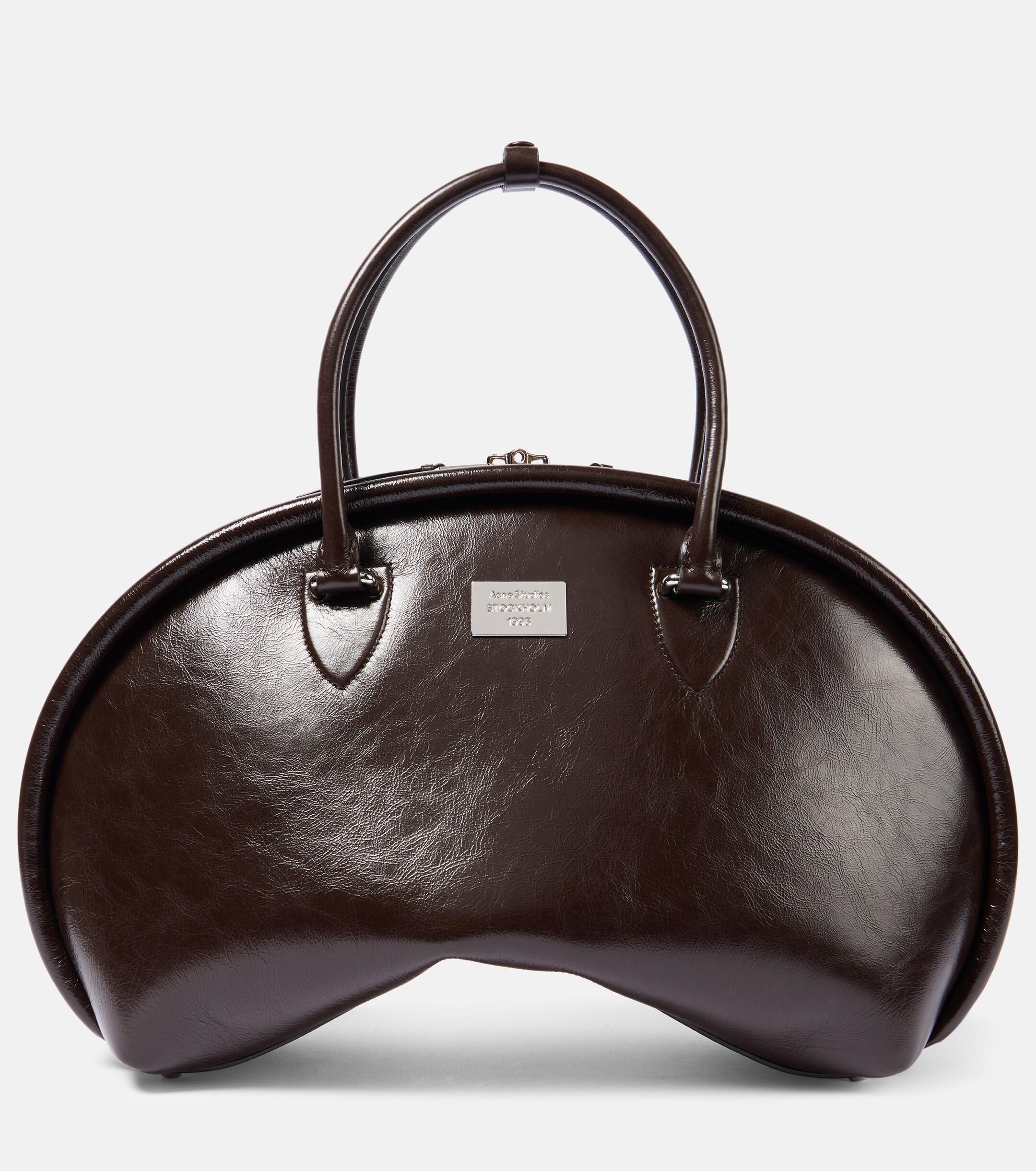 Acne Studios Bowlina leather tote bag