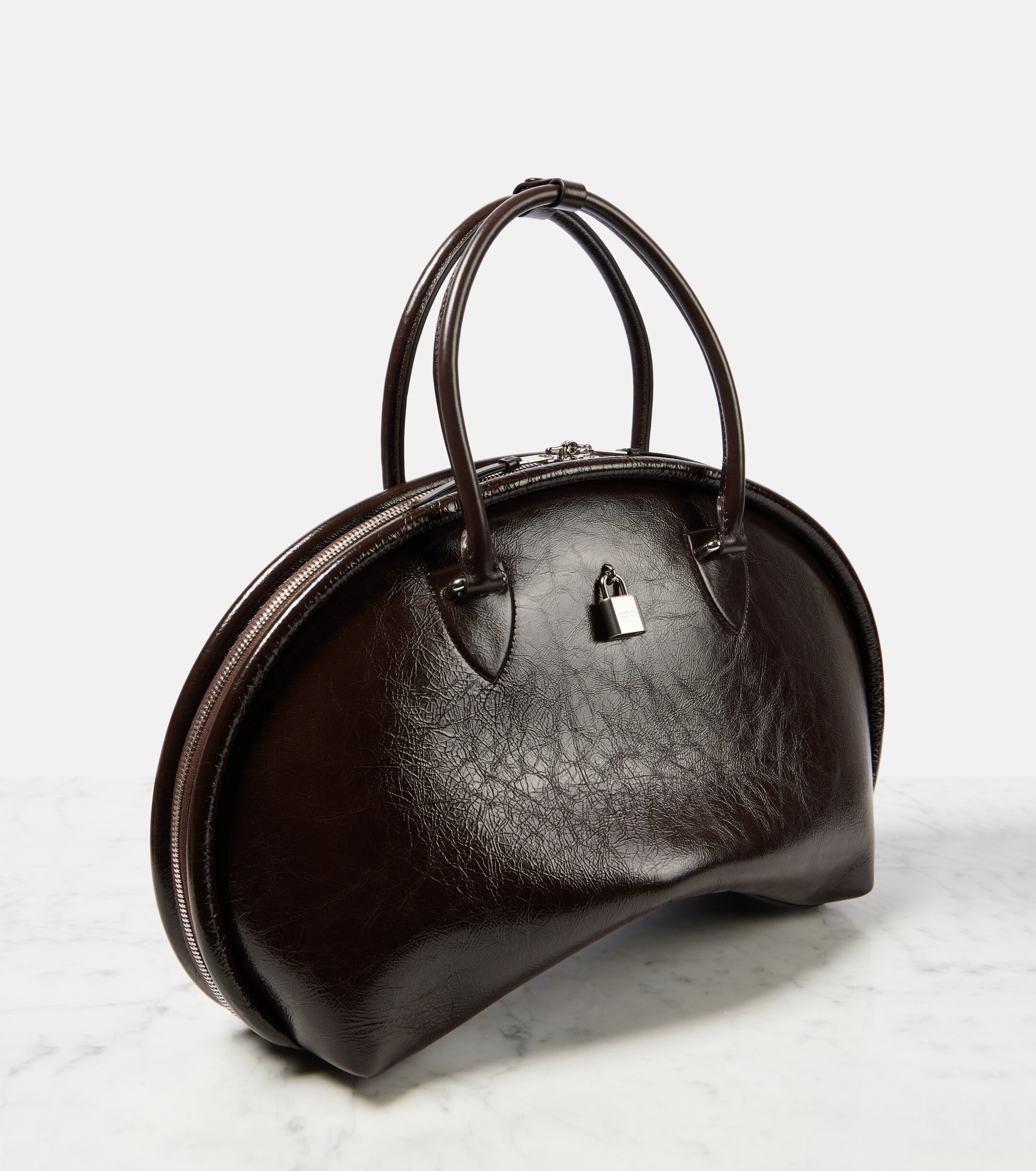 Acne Studios Bowlina leather tote bag