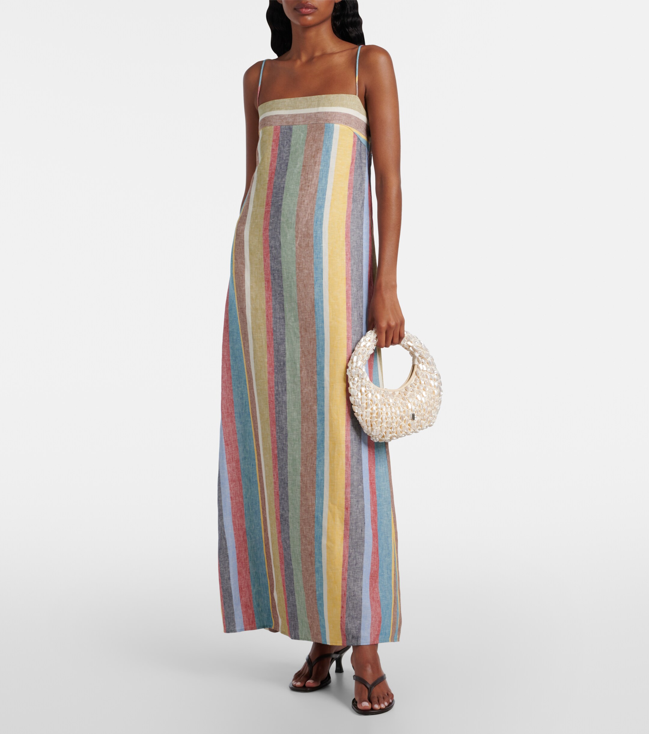 Staud Reef crochet embellished shoulder bag