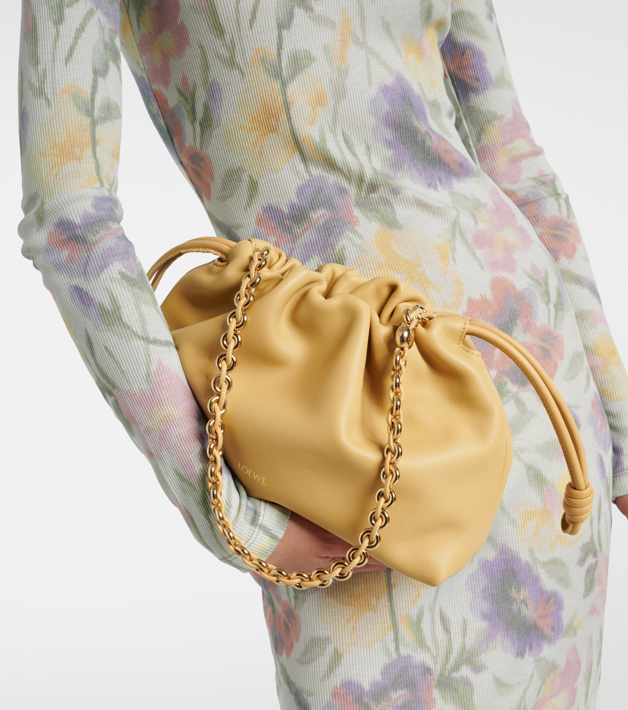 Loewe Loewe Flamenco Medium leather clutch