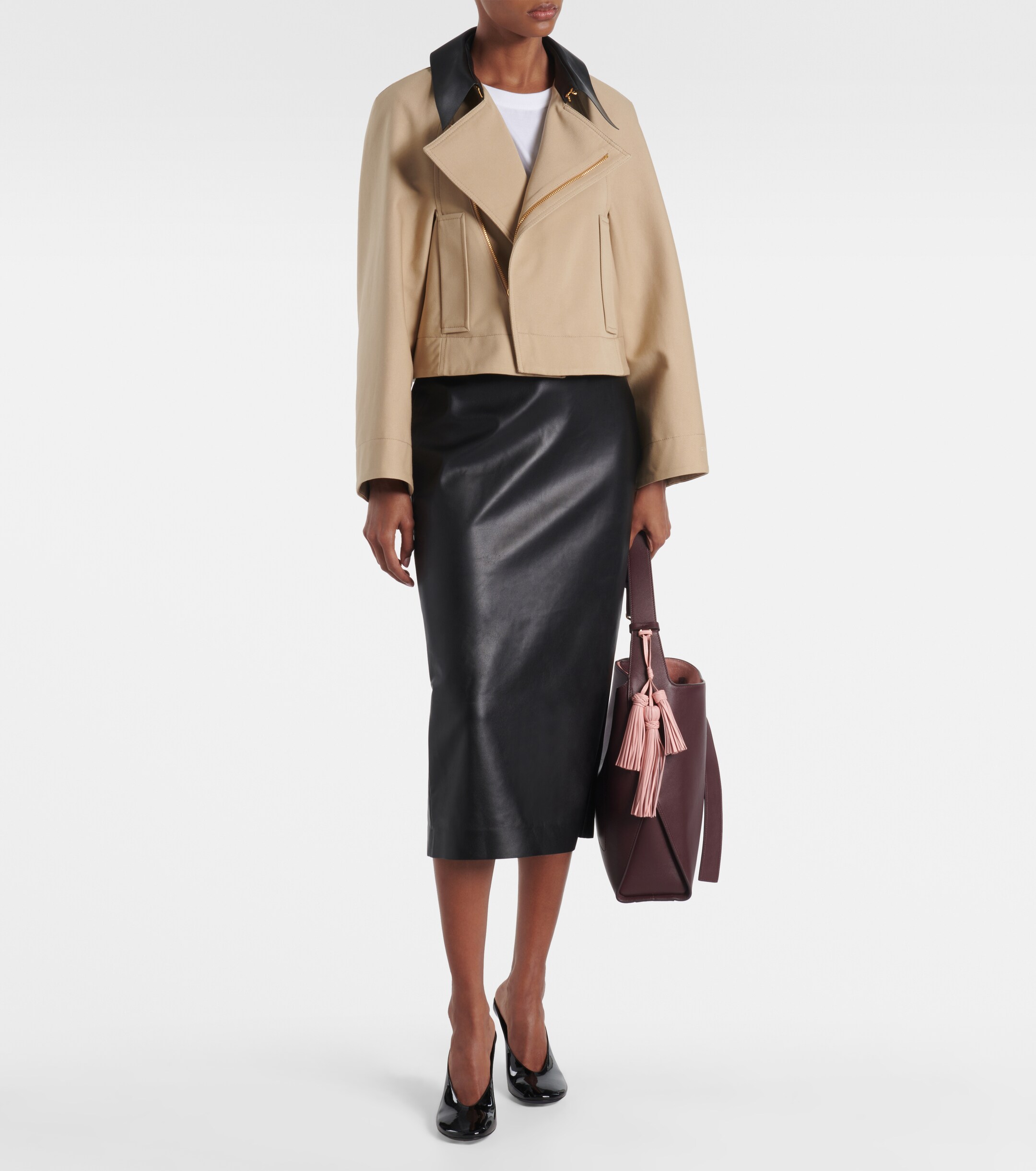 Givenchy Belted Medium leather hobo bag