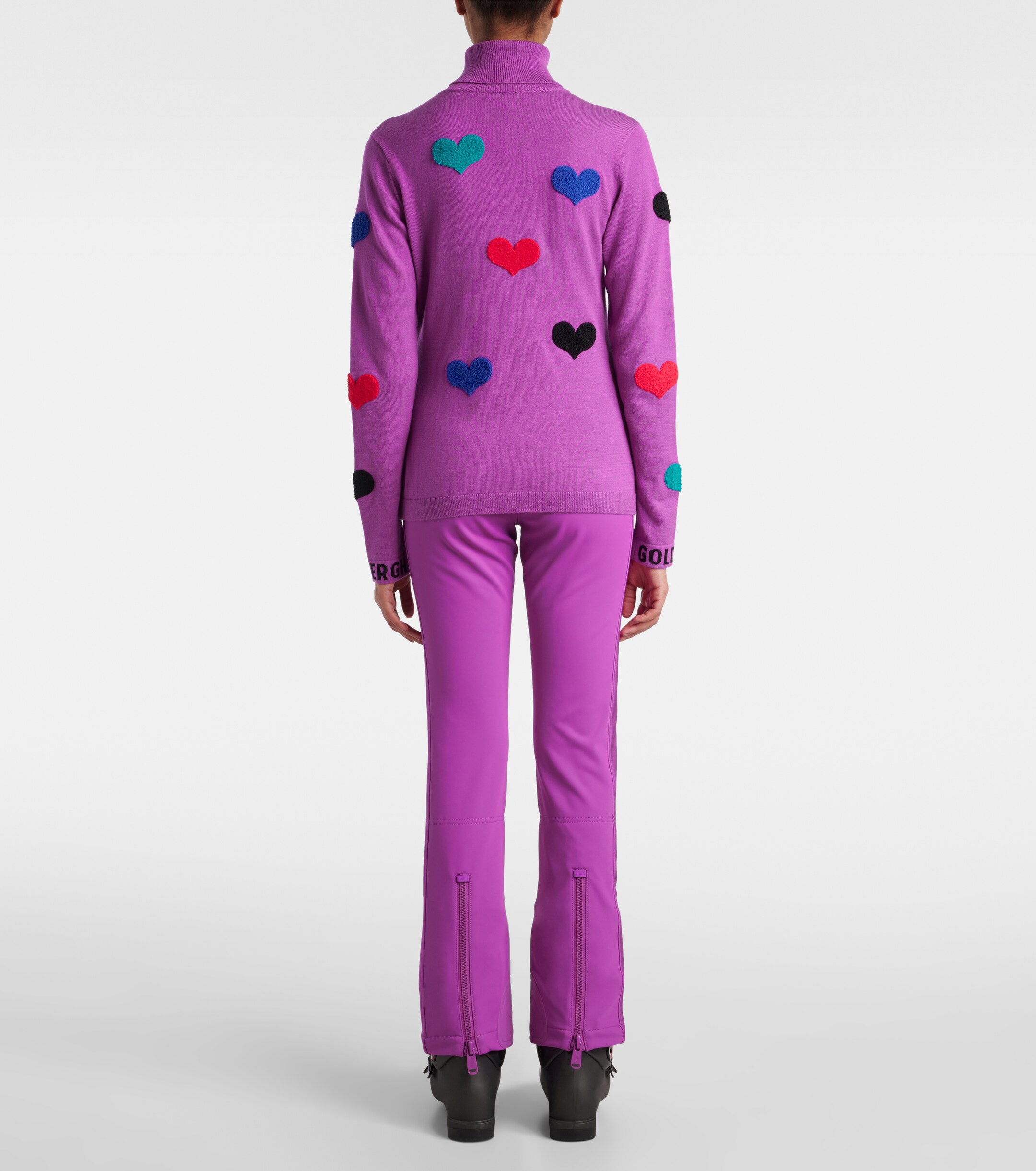 GOLDBERGH Goldbergh Bacio appliqués turtleneck sweater