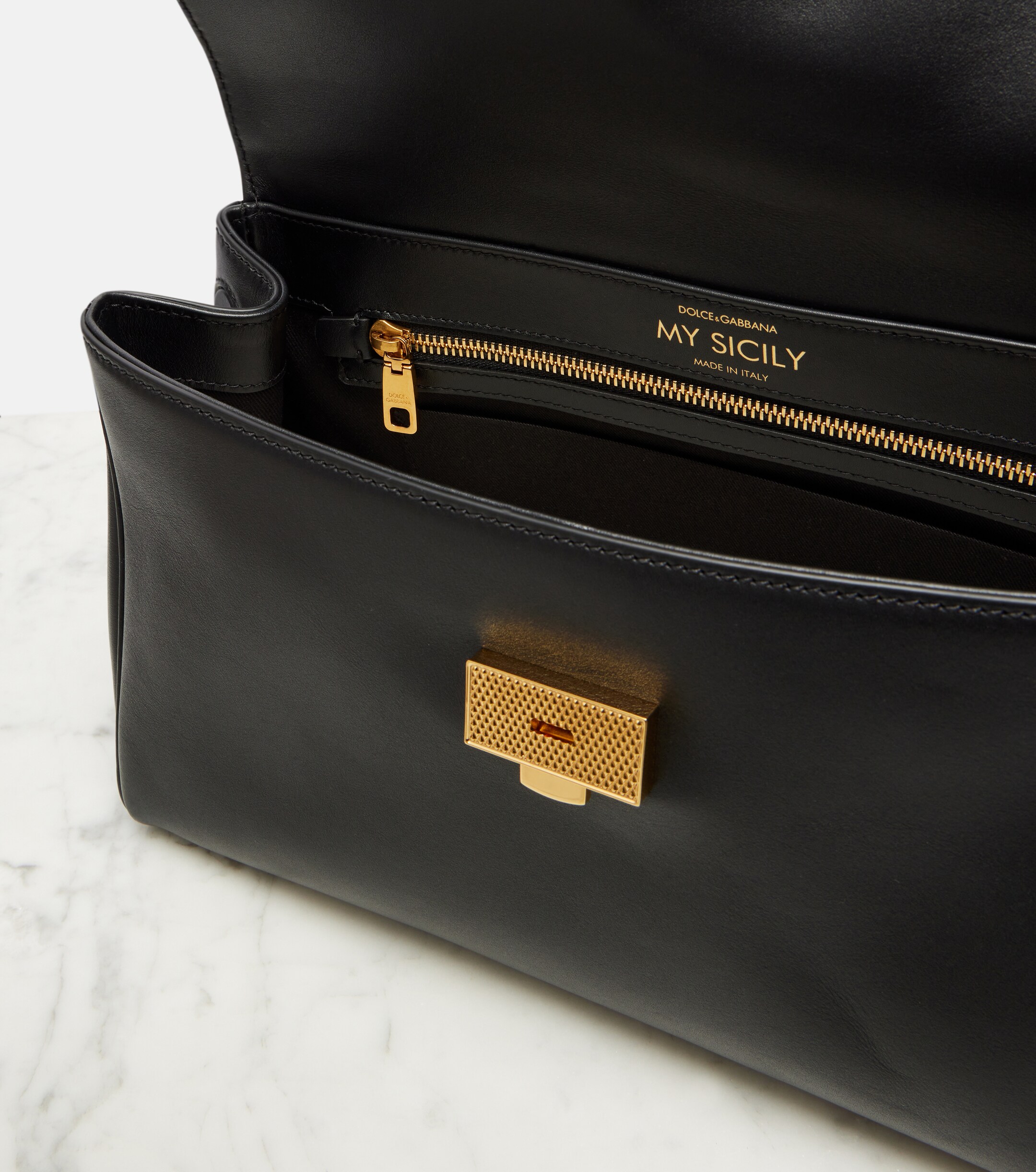 Dolce&Gabbana My Sicily Medium leather tote bag