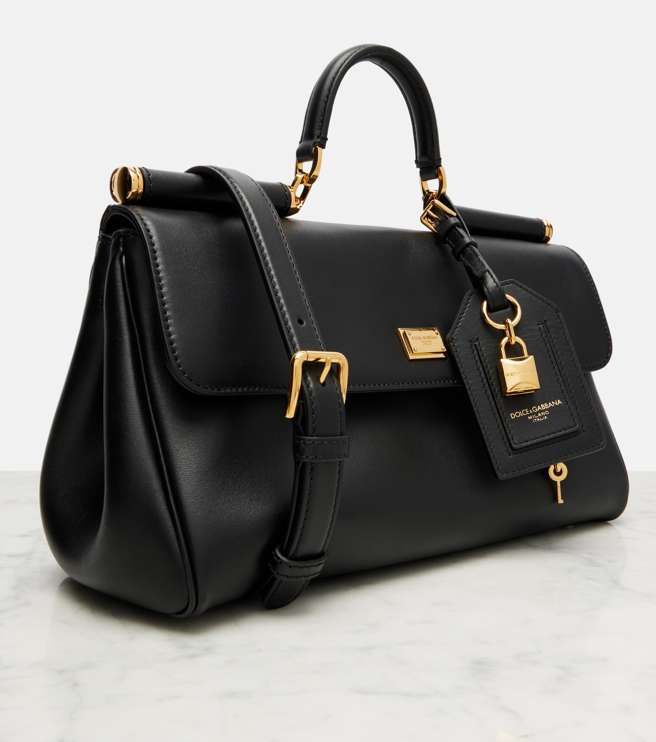 Dolce&Gabbana My Sicily Medium leather tote bag