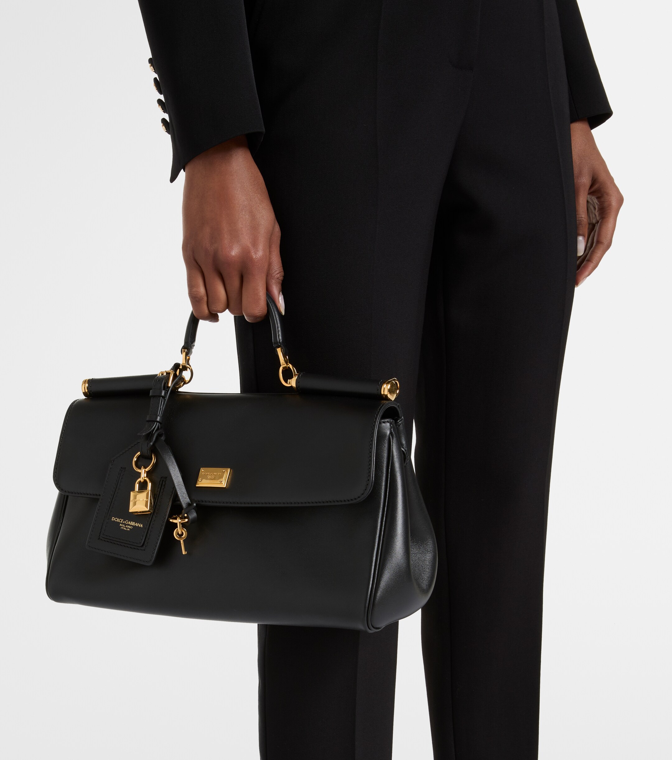 Dolce&Gabbana My Sicily Medium leather tote bag