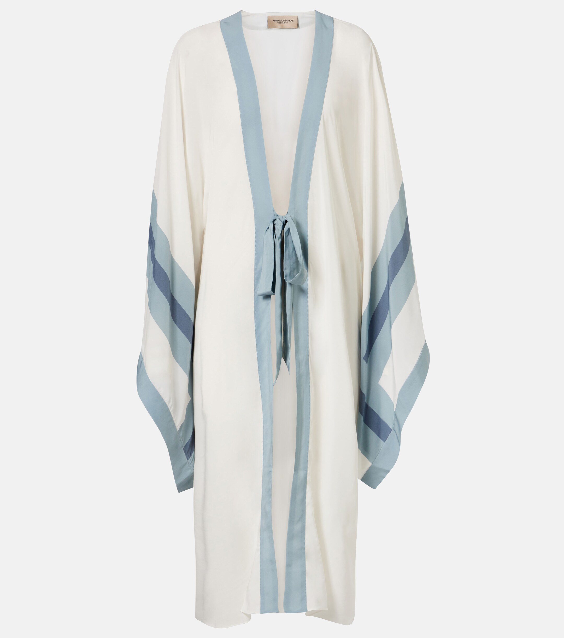 Adriana Degreas Adriana Degreas Bold Stripes kaftan